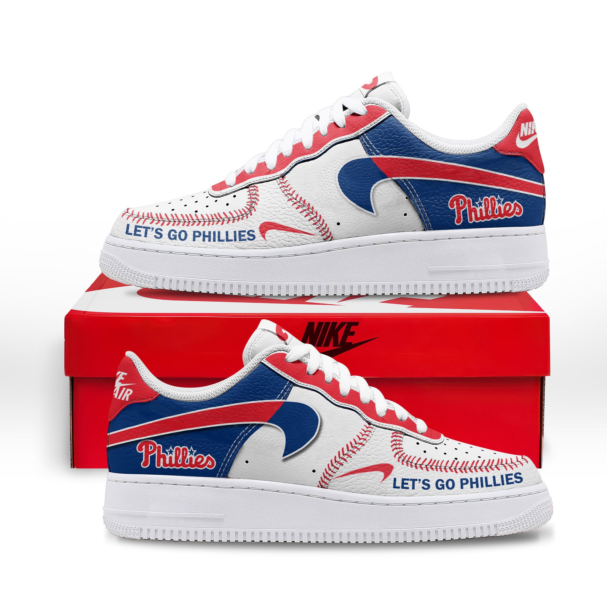 Philadelphia Phillies Air Low-Top Sneakers Shoes 2026