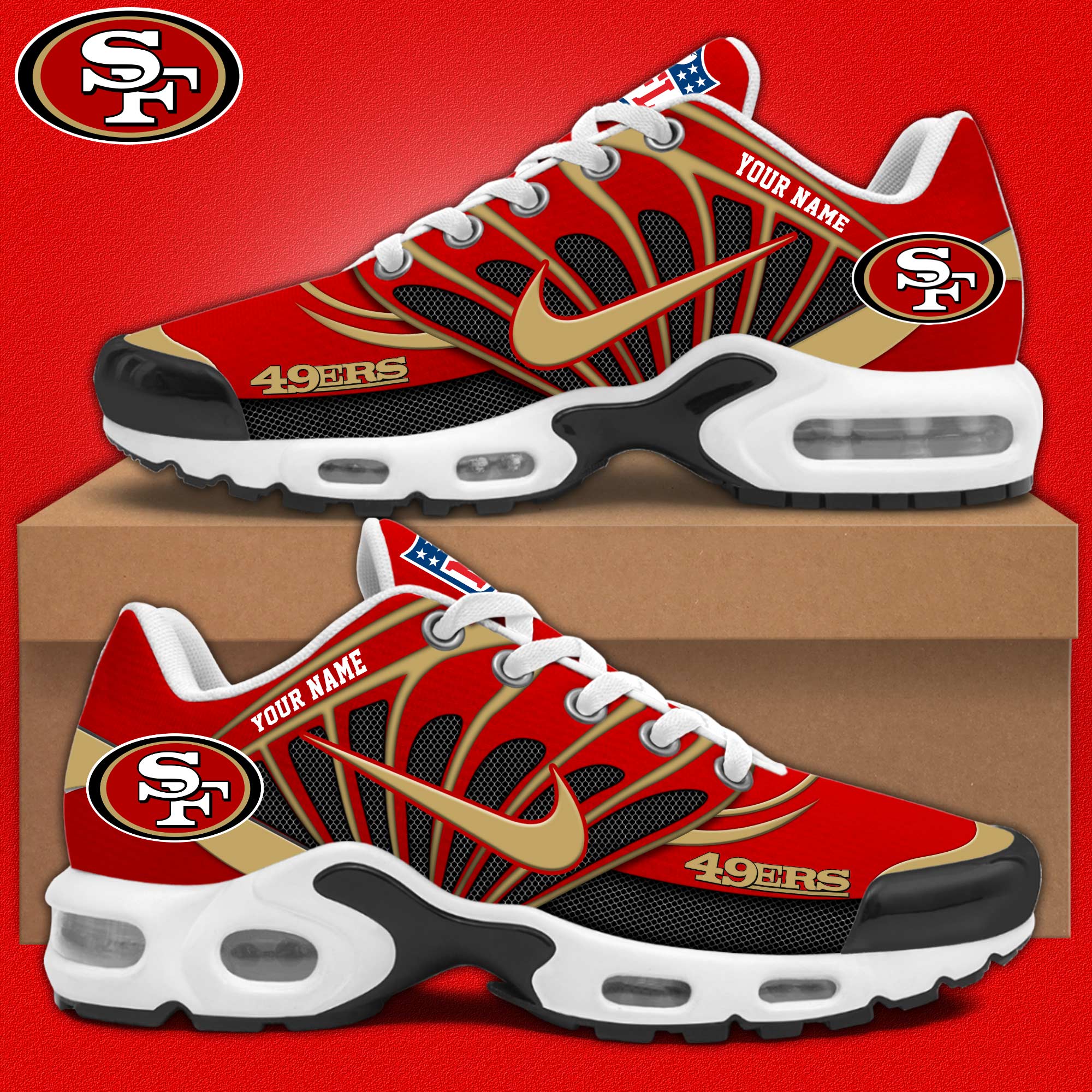 San Francisco 49ers TN Shoes Sneakers 2026