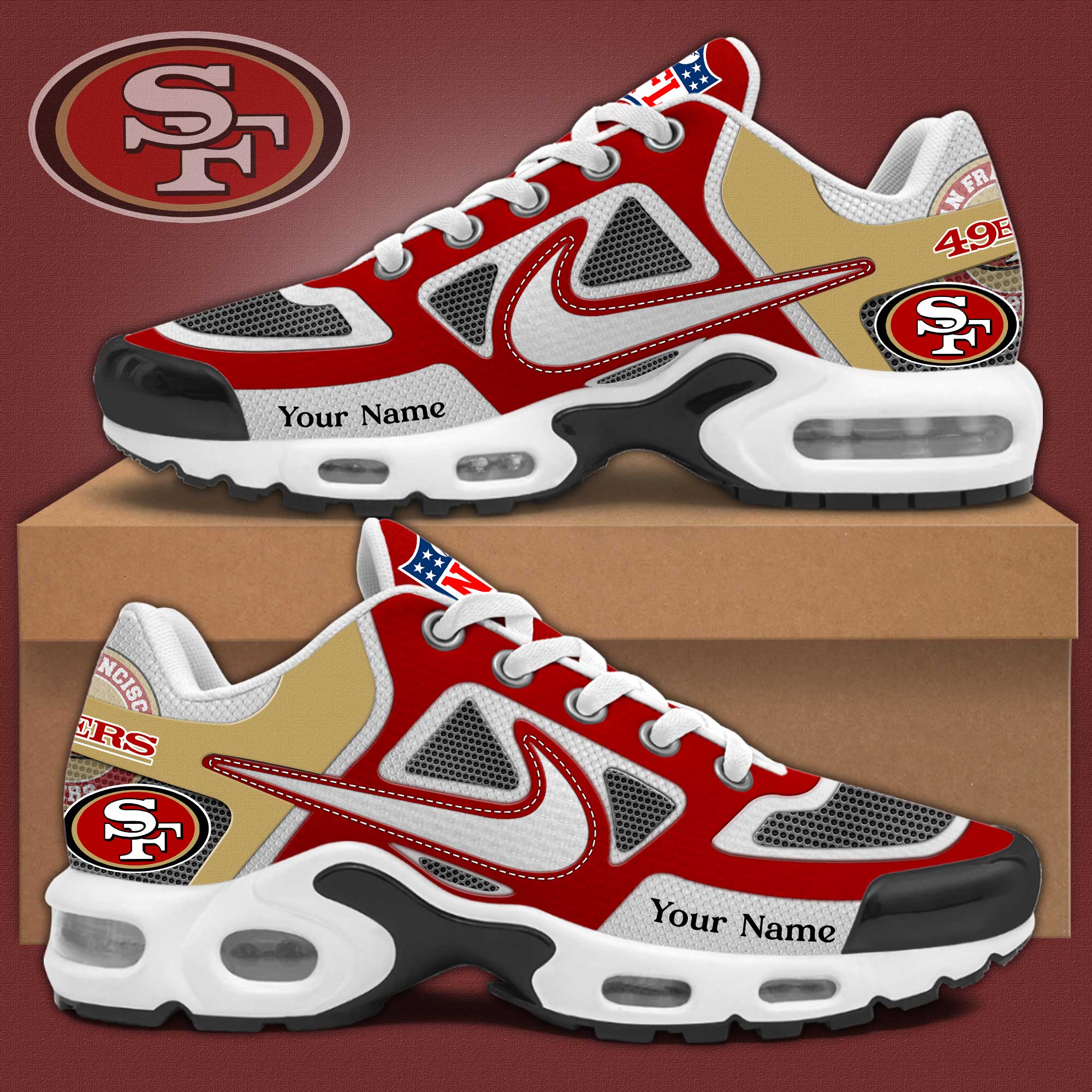 San Francisco 49ers TN Shoes Sneakers 2026