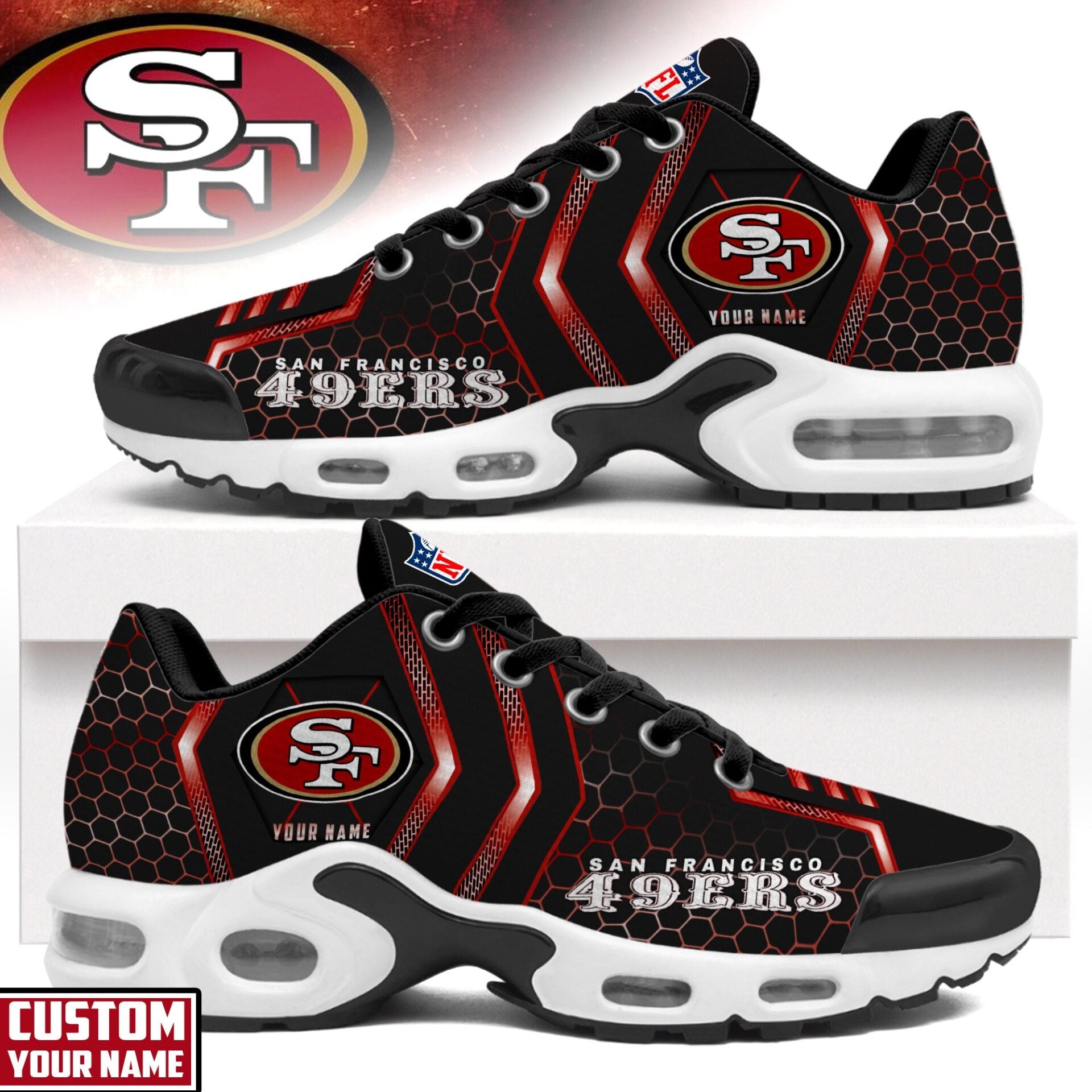 San Francisco 49ers TN Shoes Sneakers 2026