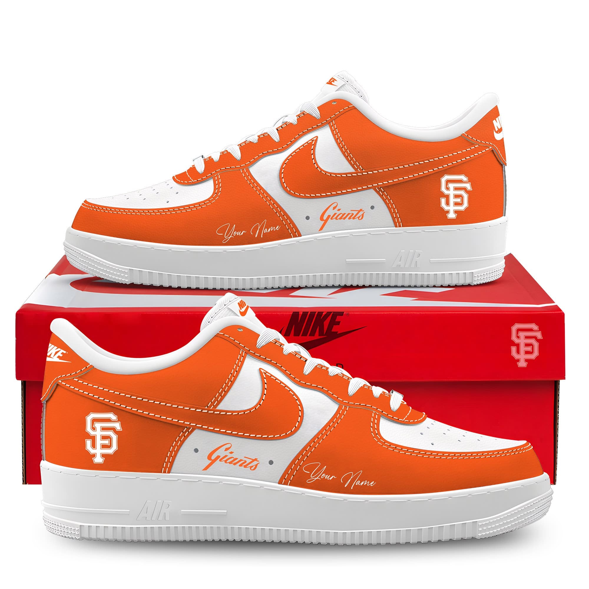 San Francisco Giants Air Low-Top Sneakers Shoes 2026