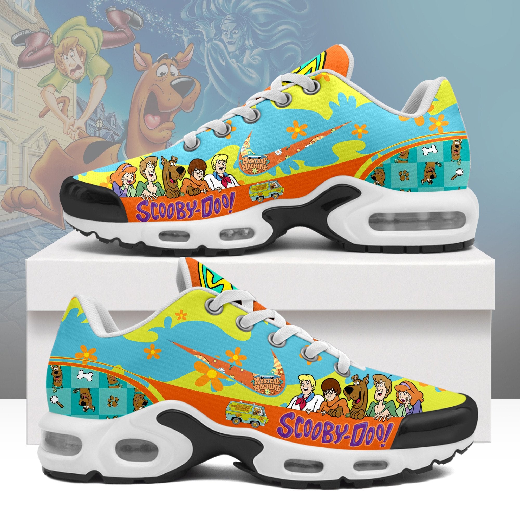 FootgearElite Scooby-Doo TN Shoes Sneakers For Men And Women 2