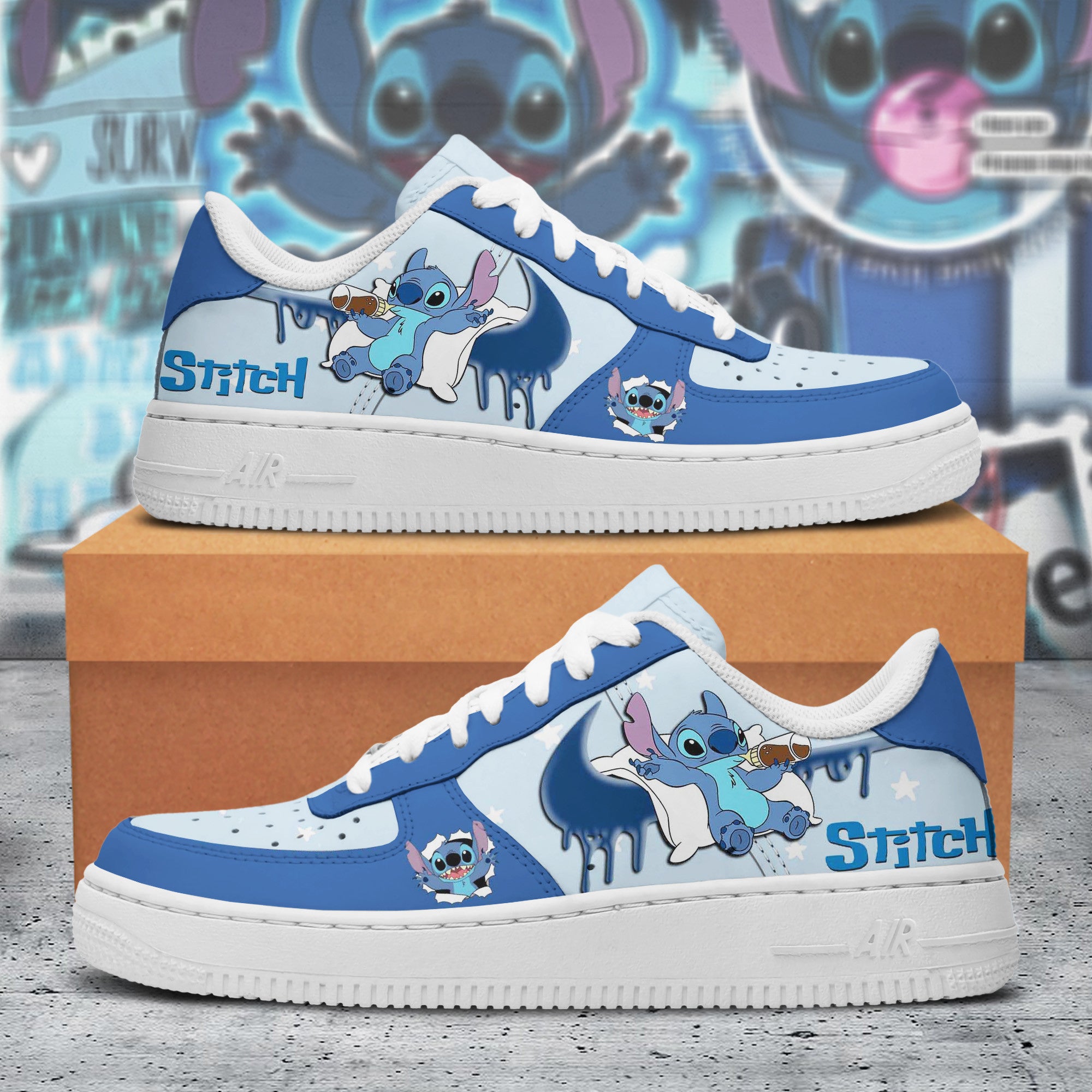 Stitch Air Low-Top Sneakers Shoes 2026