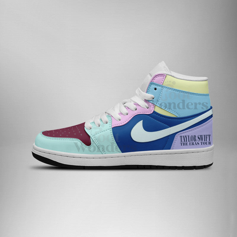 FootgearElite Taylor Swift AJ1 High Sneakers Shoes For Men And Women