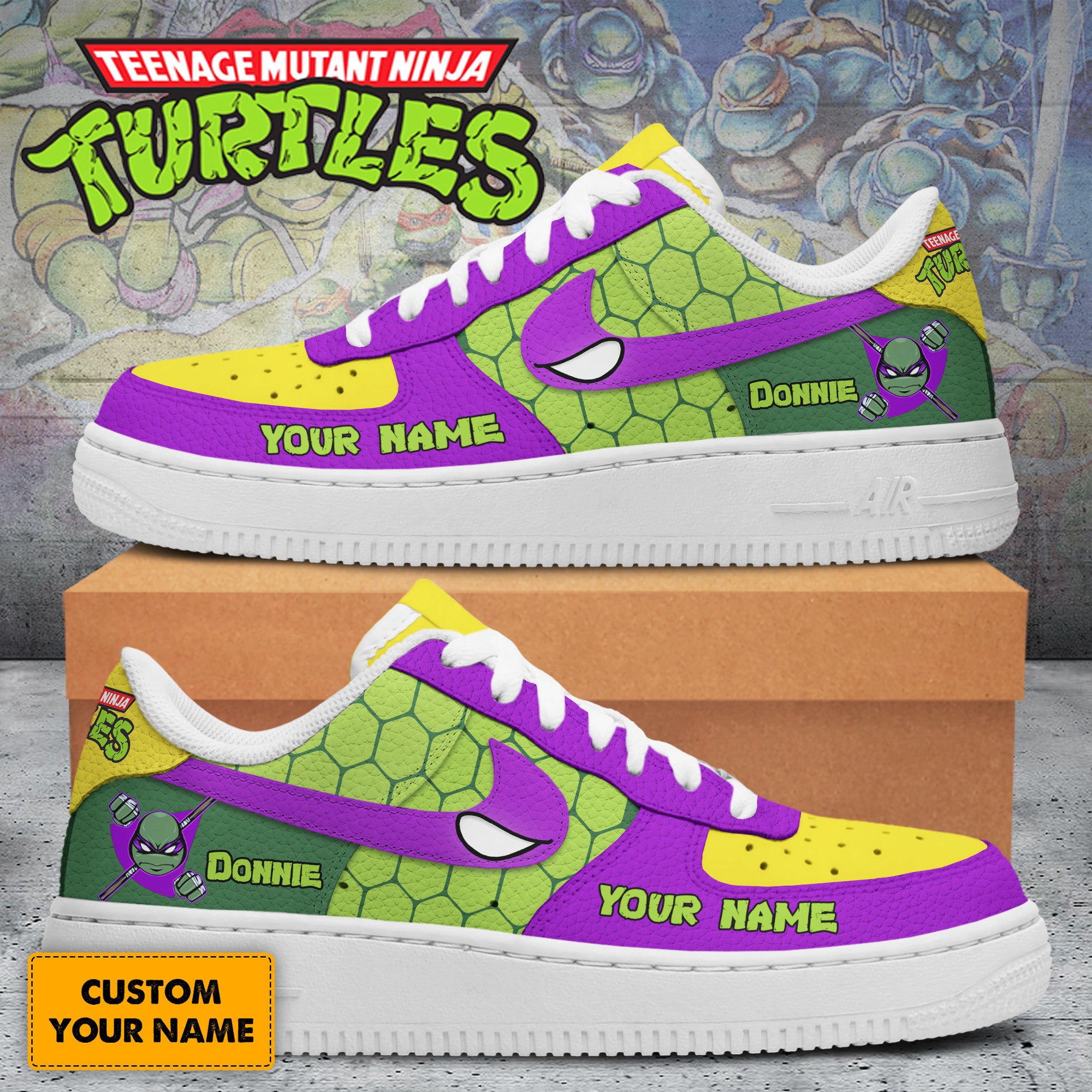 Teenage Mutant Ninja Turtles Air Low-Top Sneakers Shoes 2026