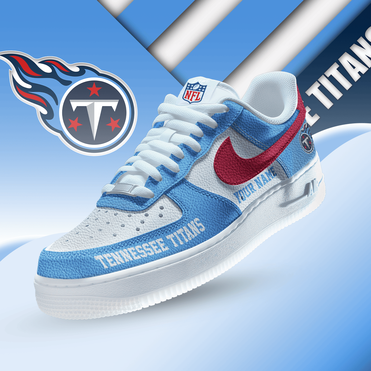 Tennessee Titans Air Low-Top Sneakers Shoes 2026