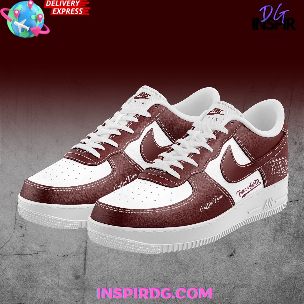 Texas A&M Baseball Air Low-Top Sneakers Shoes 2026