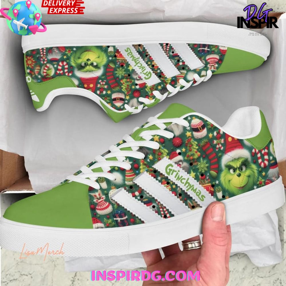 FootGearElite The Grinch Skate Stan Shoes Sneakes For Men And Women 1
