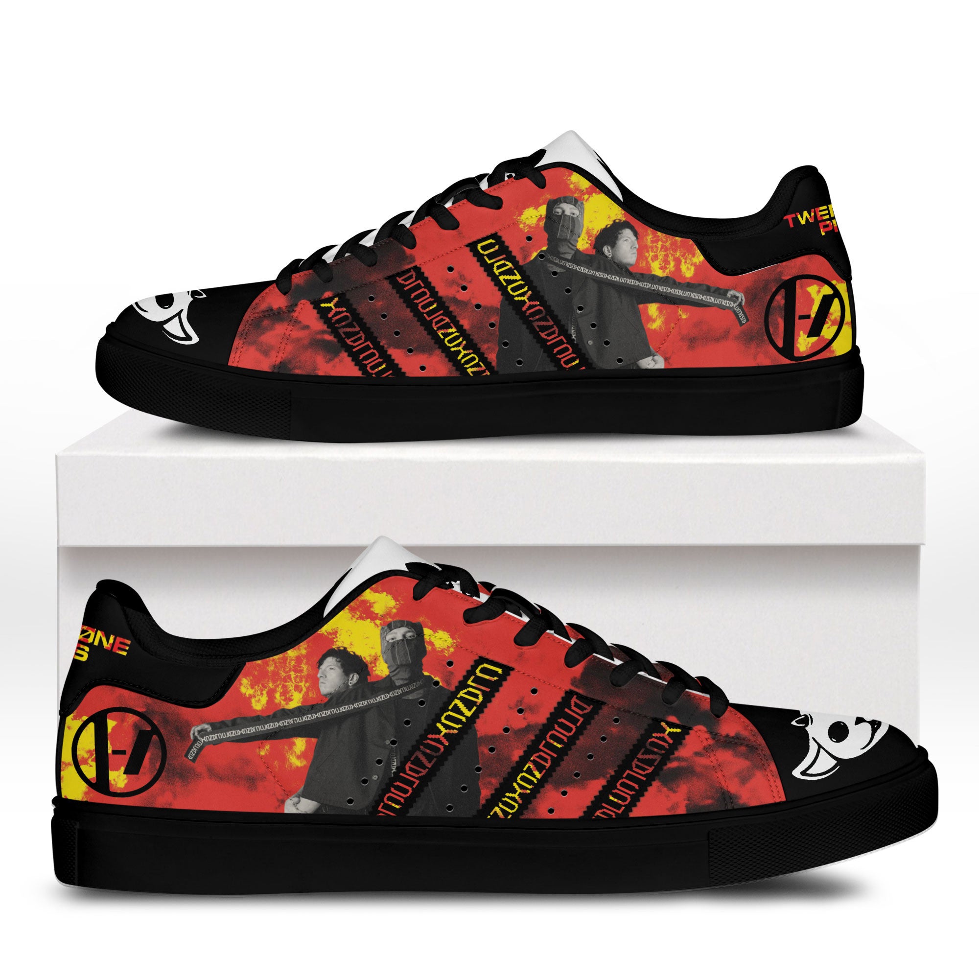 FootGearElite Twenty One Pilots Skate Stan Shoes Sneakes For Men And Women 1