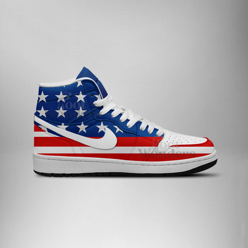 FootgearElite Usa AJ1 High Sneakers Shoes For Men And Women