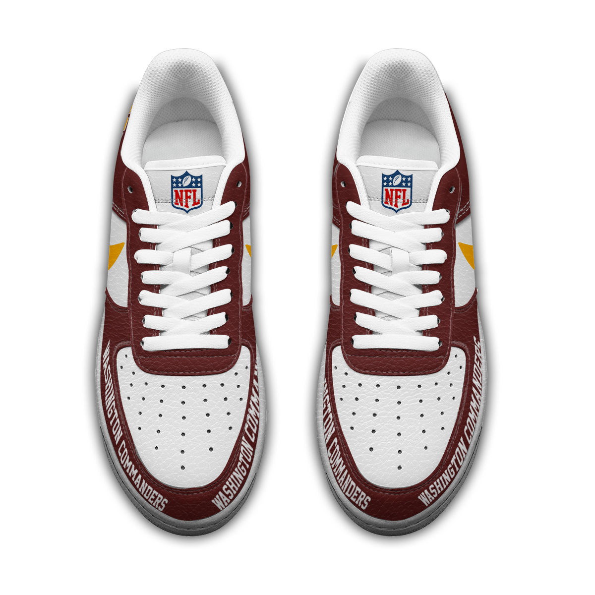 Washington Commanders Air Low-Top Sneakers Shoes 2026