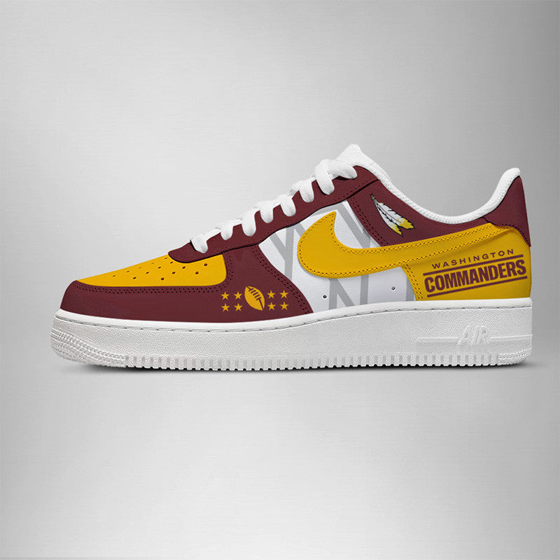 Washington Commanders Air Low-Top Sneakers Shoes 2026