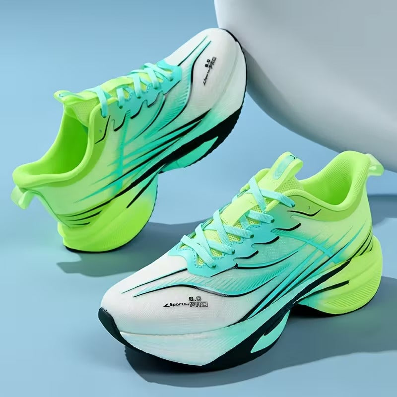 Orthopedic Men’s All-Season Knit Mesh Running Shoes – Lace-Up & Casual Sneakers