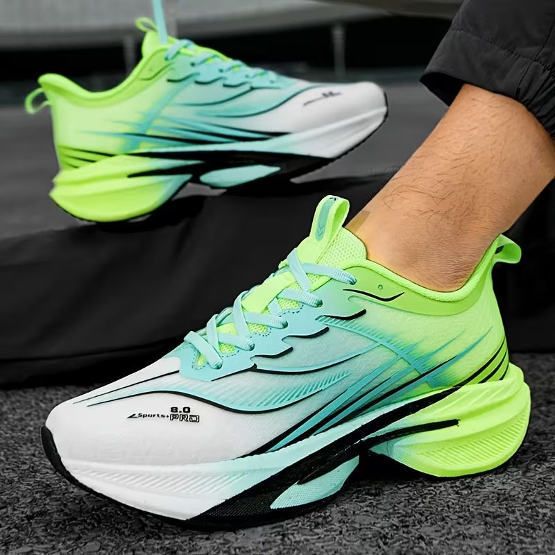Orthopedic Men’s All-Season Knit Mesh Running Shoes – Lace-Up & Casual Sneakers