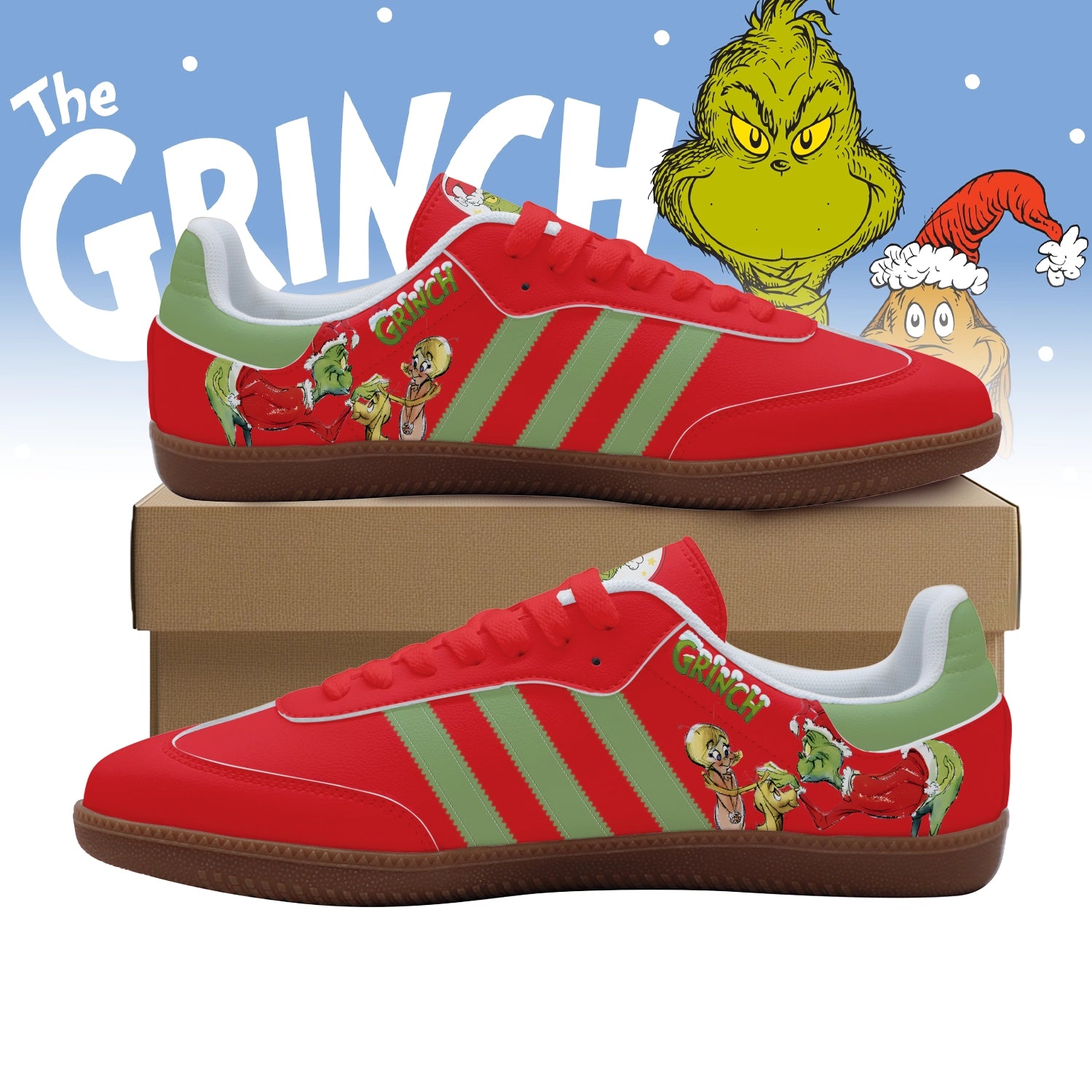 The Grinch Adidas Samba Shoes 2026