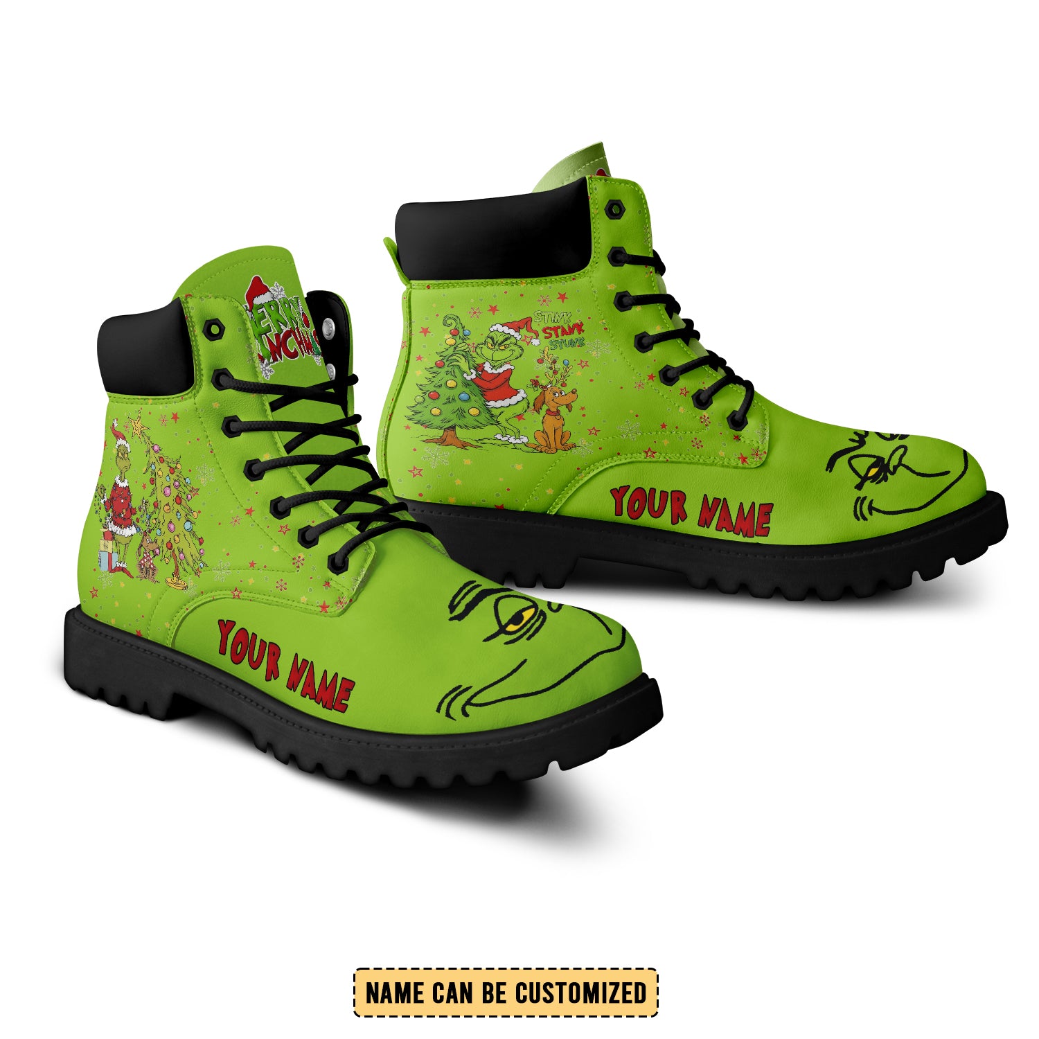 The Grinch x Christmas Boots Shoes 2026