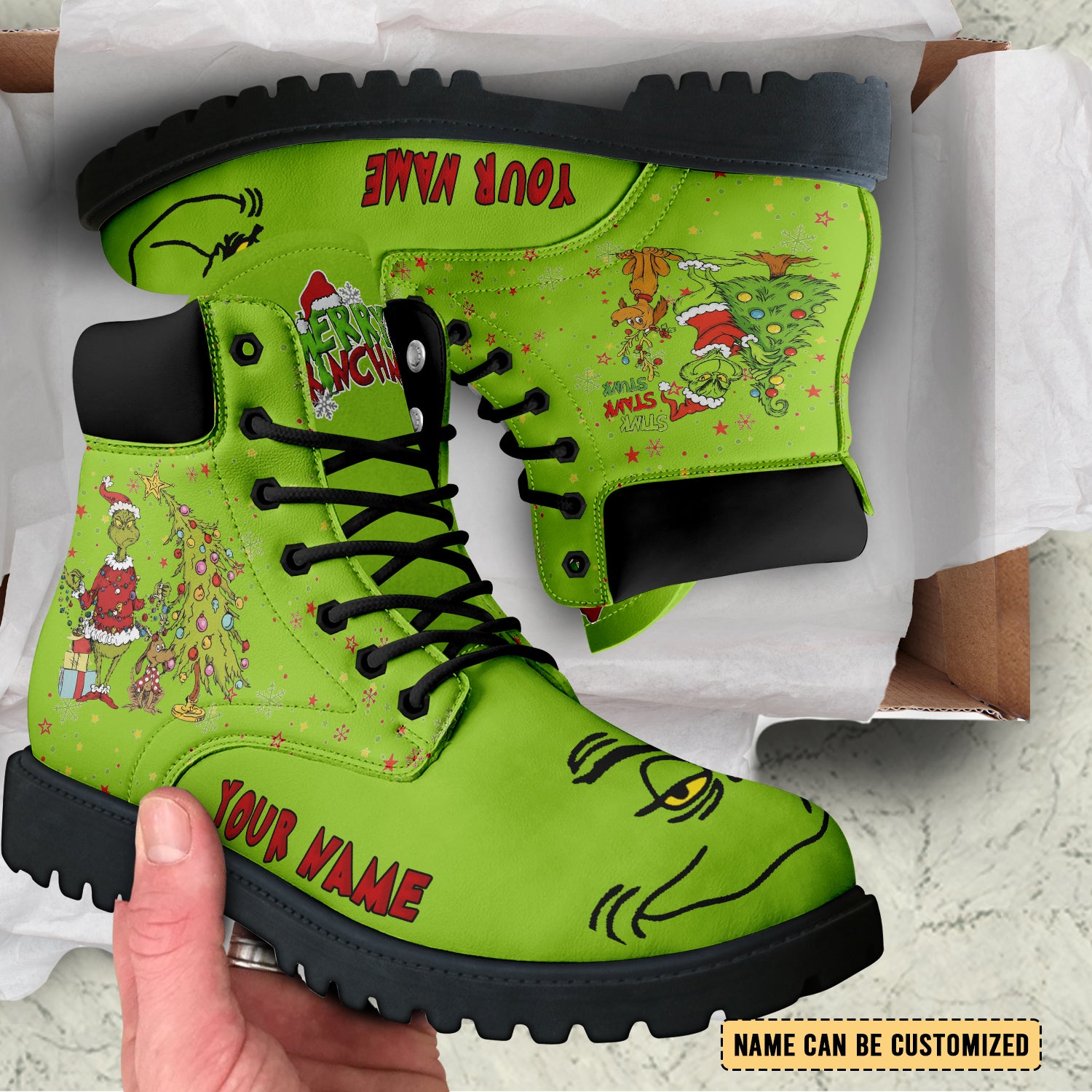 The Grinch x Christmas Boots Shoes 2026