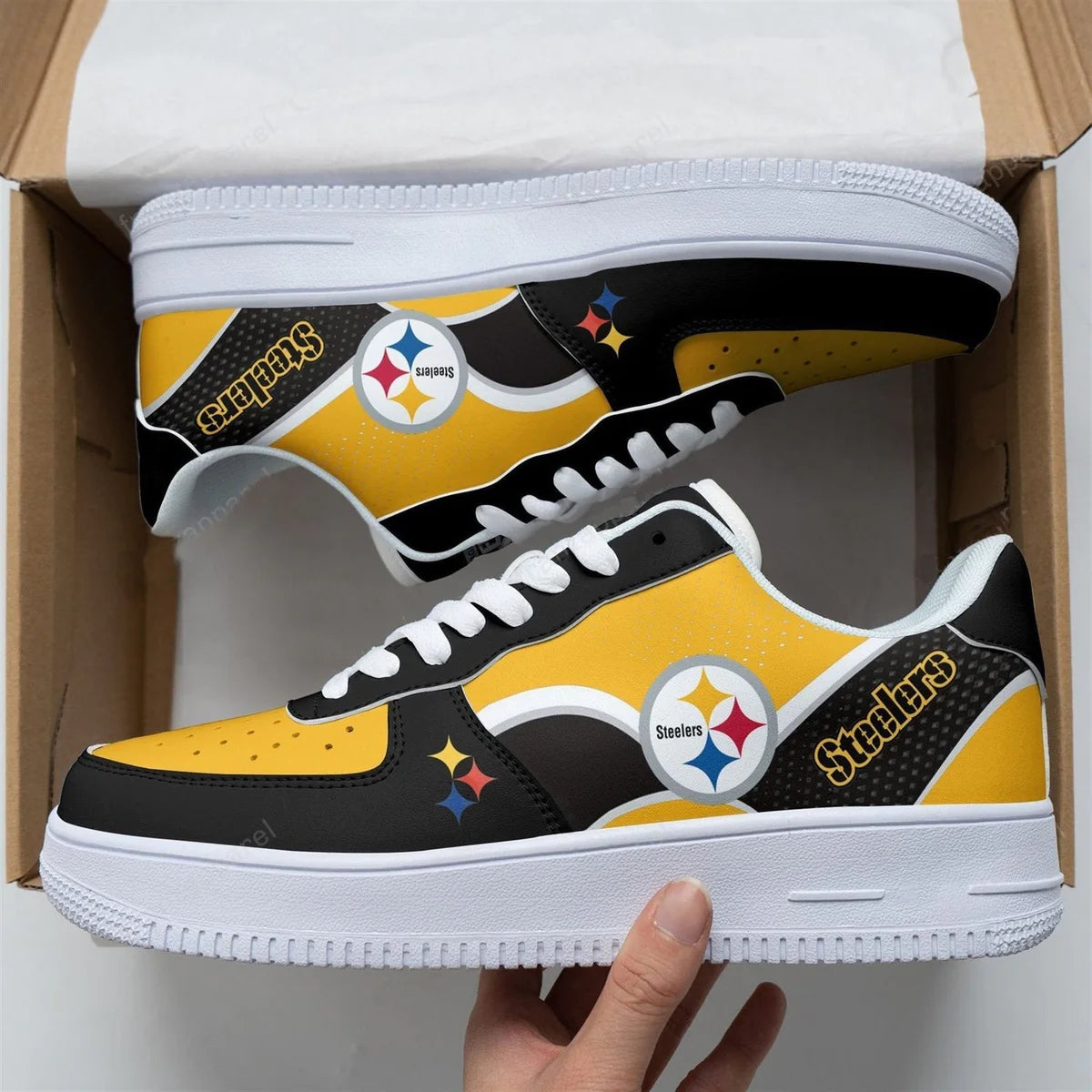 Pittsburgh Steelers Air Low-Top Sneakers Shoes 2026