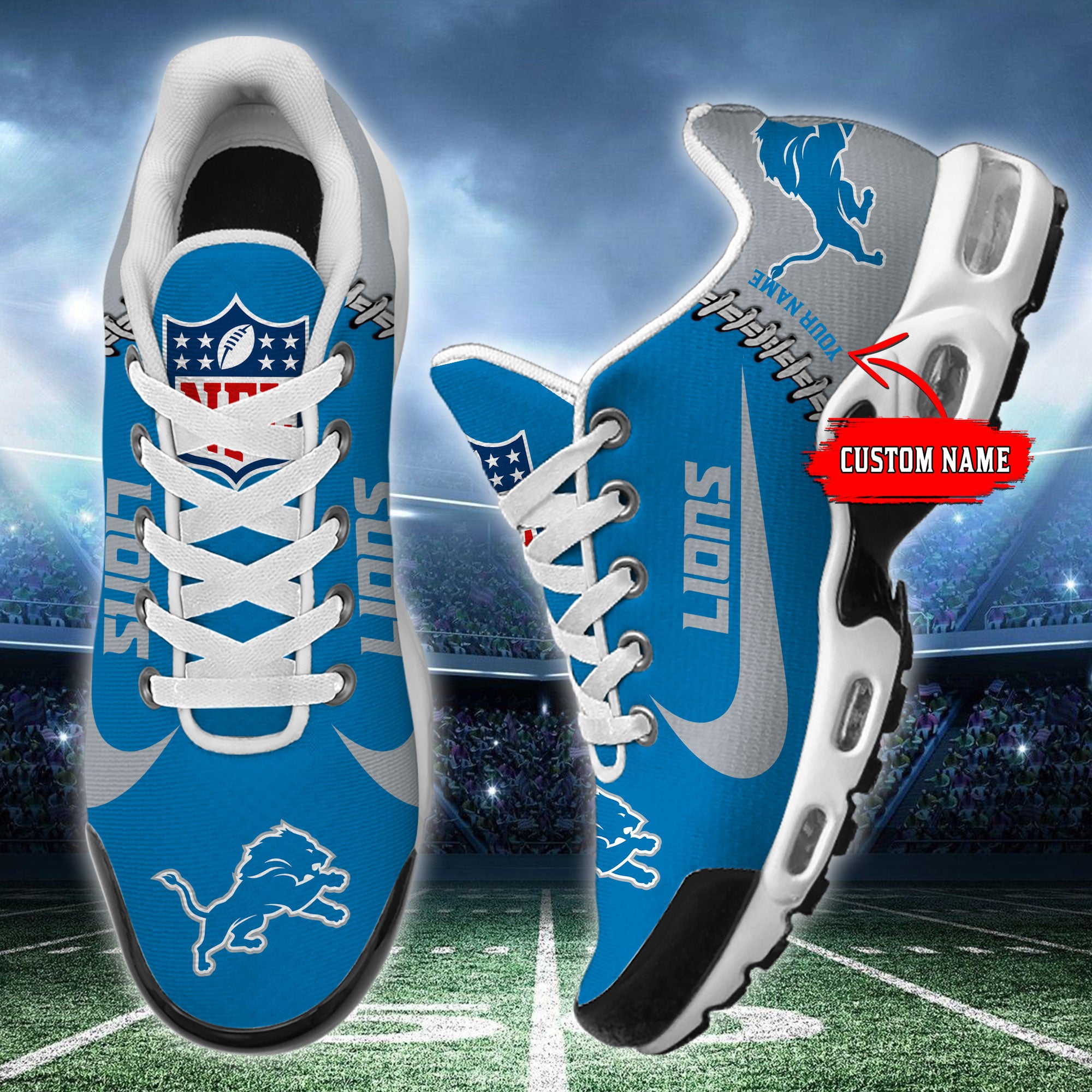 Detroit Lions TN Shoes Sneakers 2026