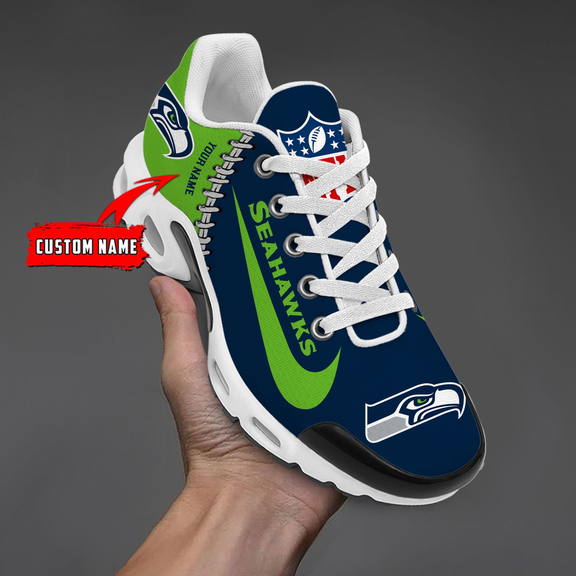 Seattle Seahawks TN Shoes Sneakers 2026