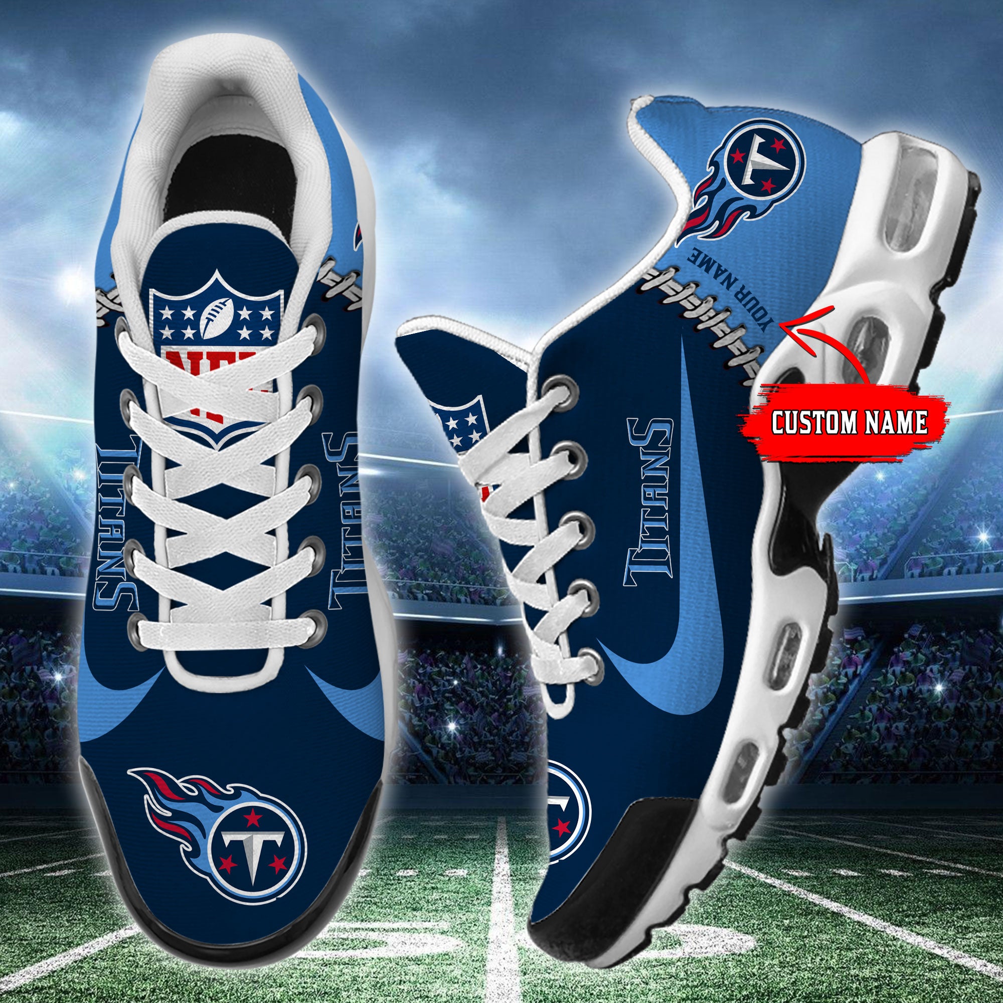 Tennessee Titans TN Shoes Sneakers 2026