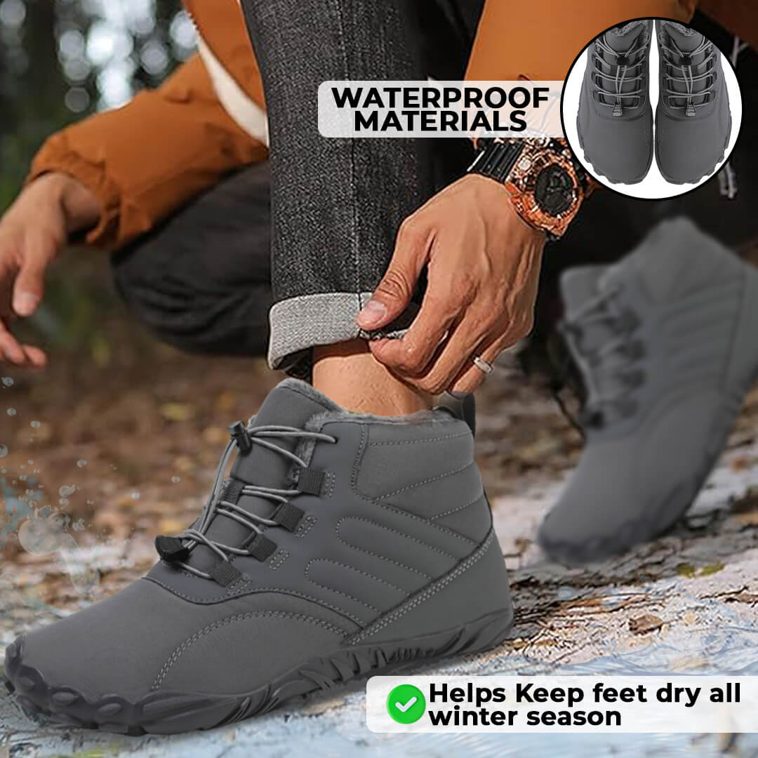 Non-slip  & waterproof winter barefoot  Orthotic Shoes