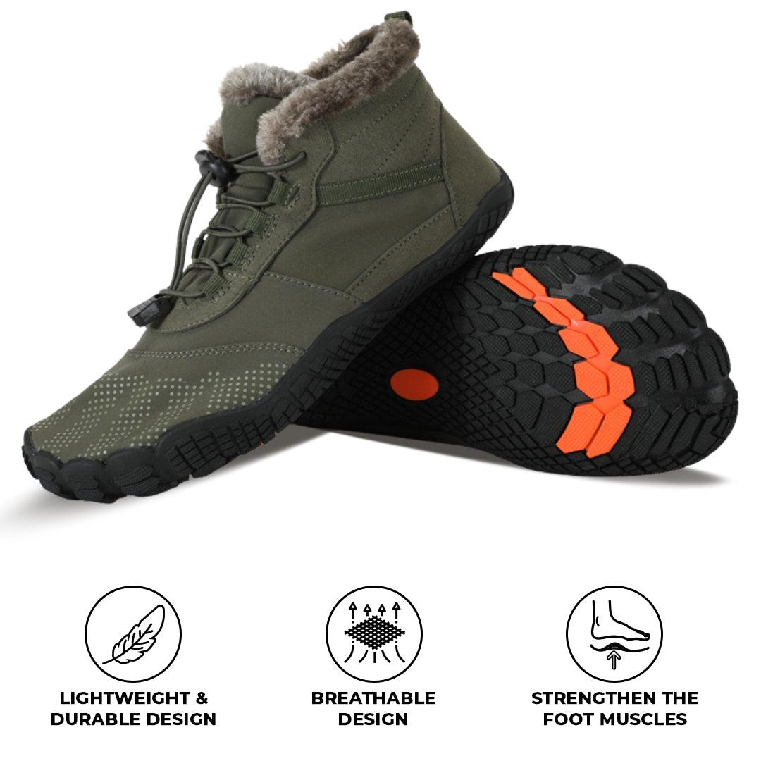 Non-slip &  waterproof winter barefoots Orthotic Shoes