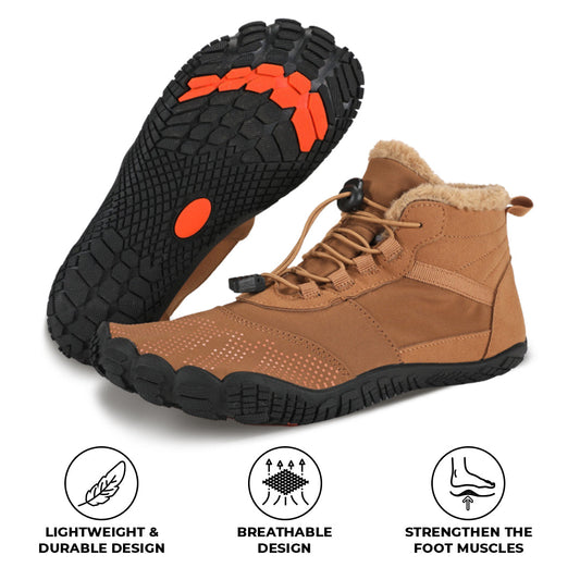 Non-slip &  waterproof winter barefoots Orthotic Shoes