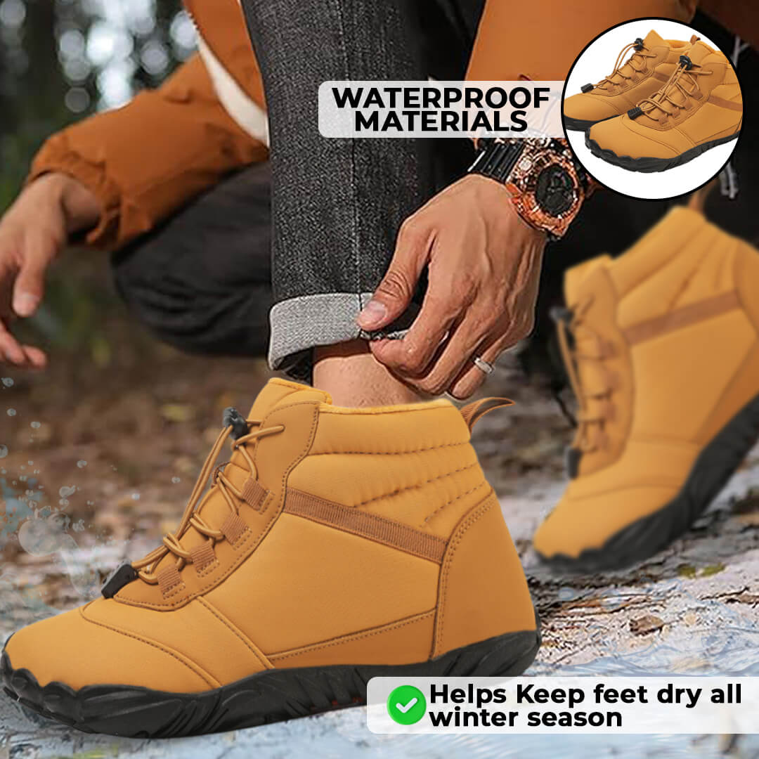 Non-slip & waterproof winter barefoot  Orthotic Shoes