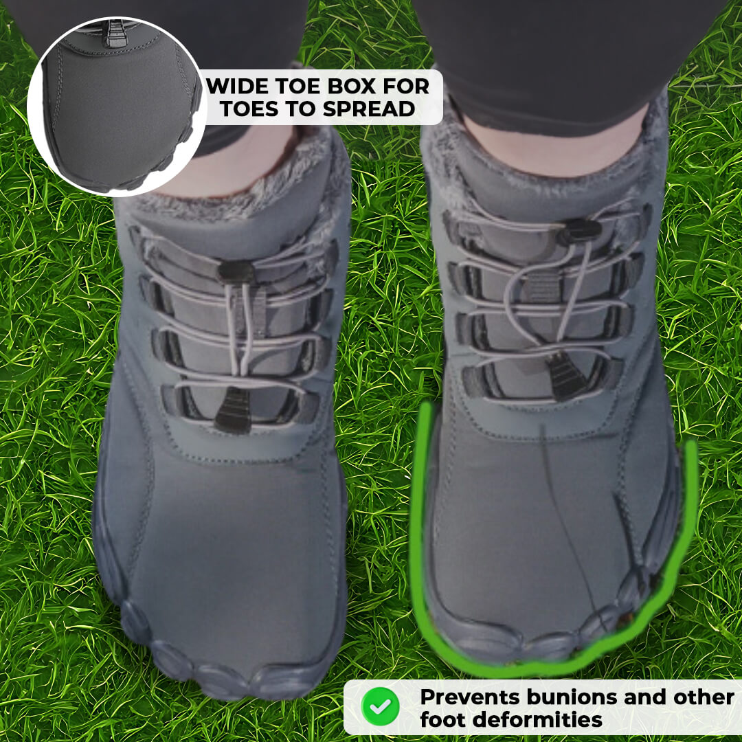 Non-slip  & waterproof winter barefoot  Orthotic Shoes