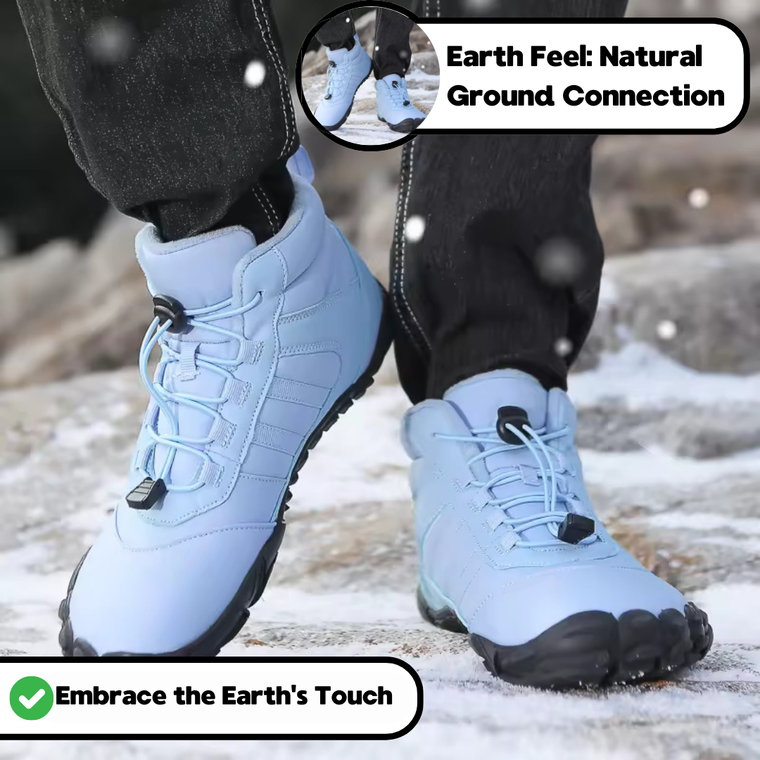 Non-slip & waterproof winter barefoot Orthotic Shoes