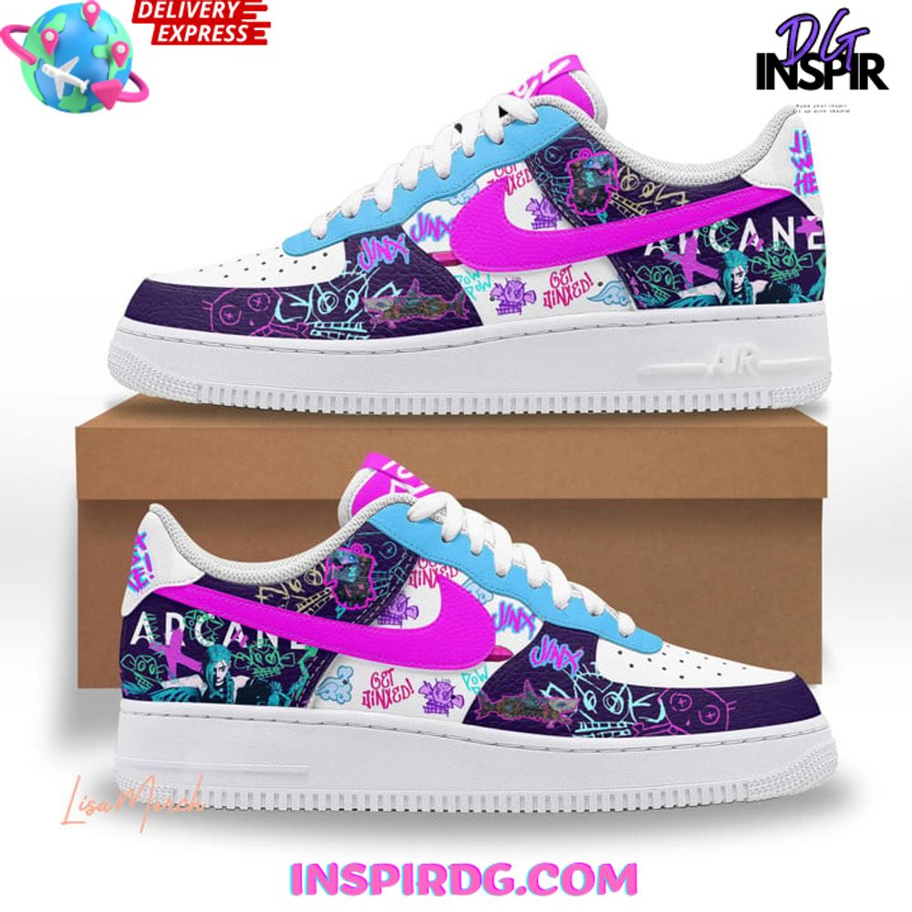 Arcane Jinx Air Low-Top Sneakers Shoes 2026