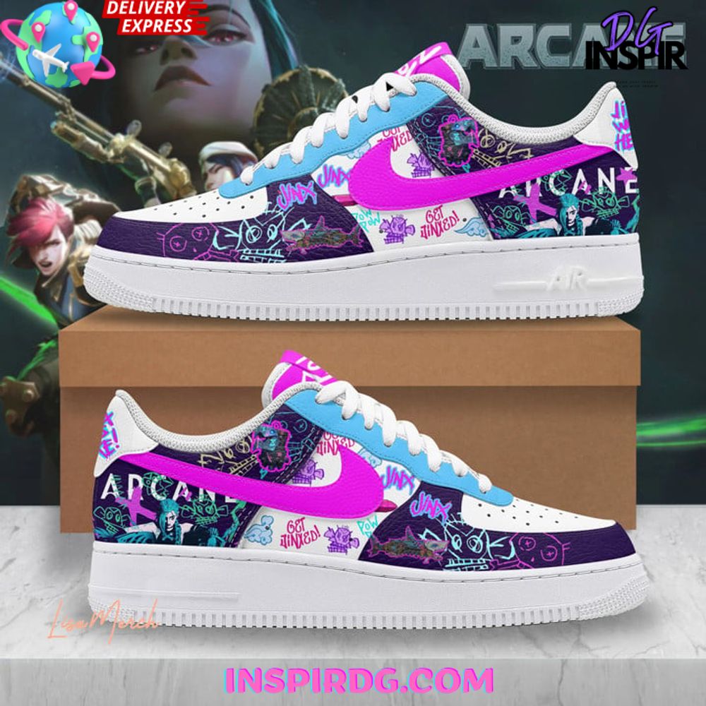 Arcane Jinx Air Low-Top Sneakers Shoes 2026
