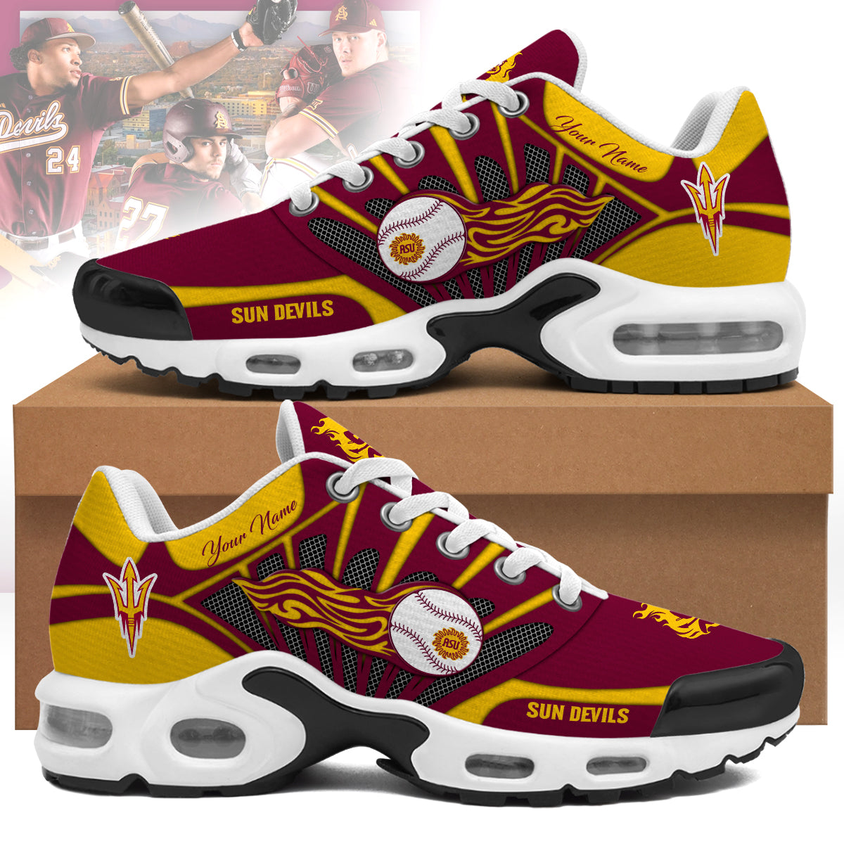 Arizona State Sun Devils TN Shoes Sneakers 2026