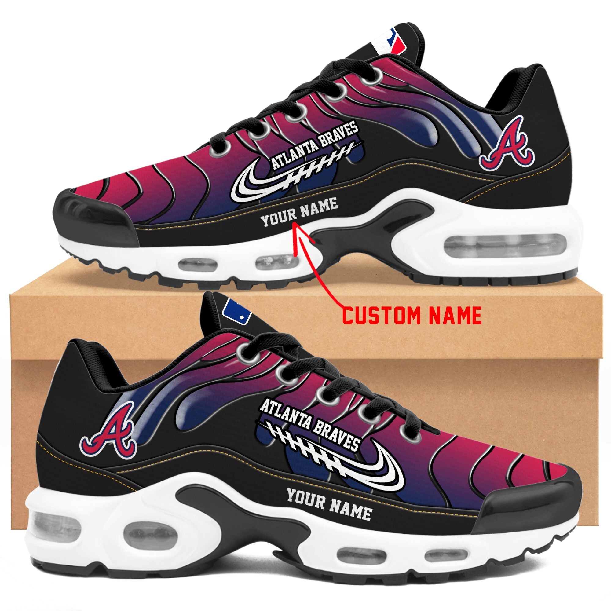 Atlanta Braves TN Shoes Sneakers 2026