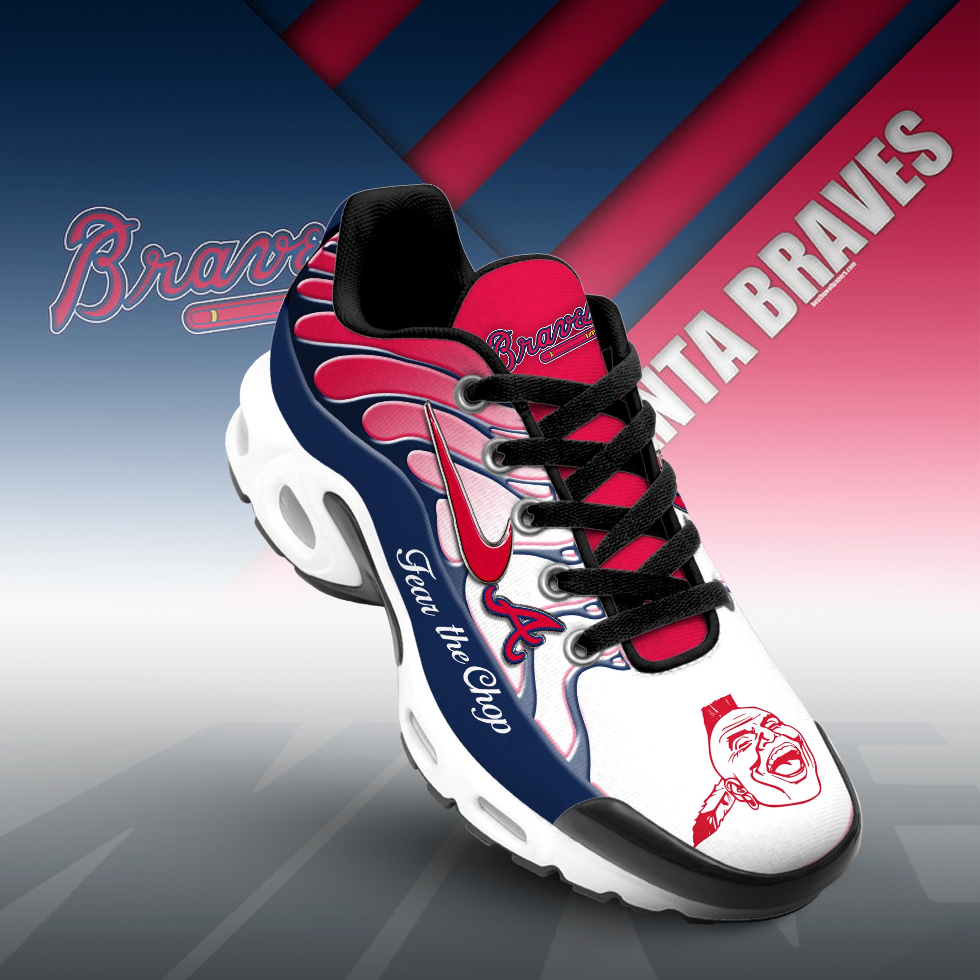 Atlanta Braves TN Shoes Sneakers 2026