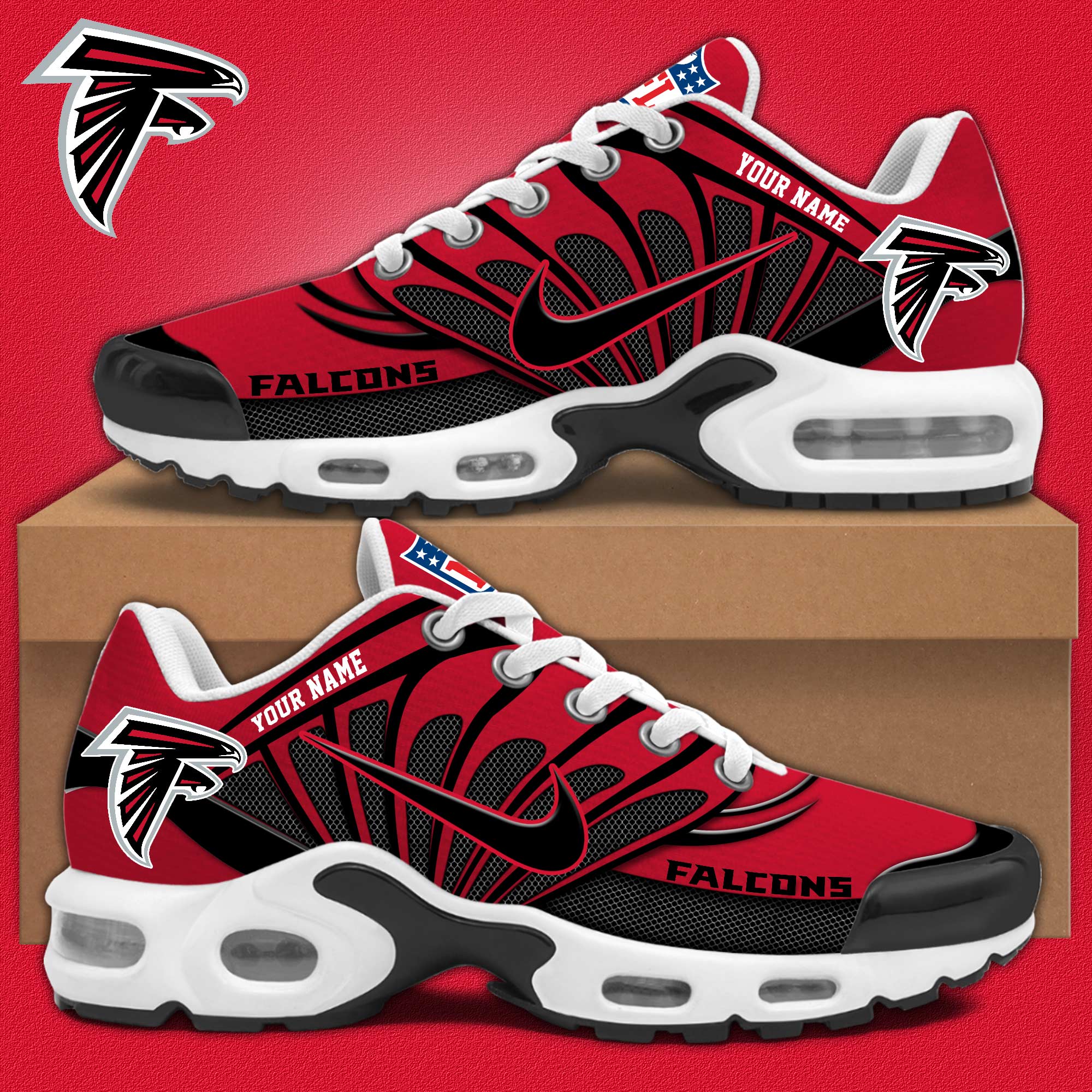 Atlanta Falcons TN Shoes Sneakers 2026