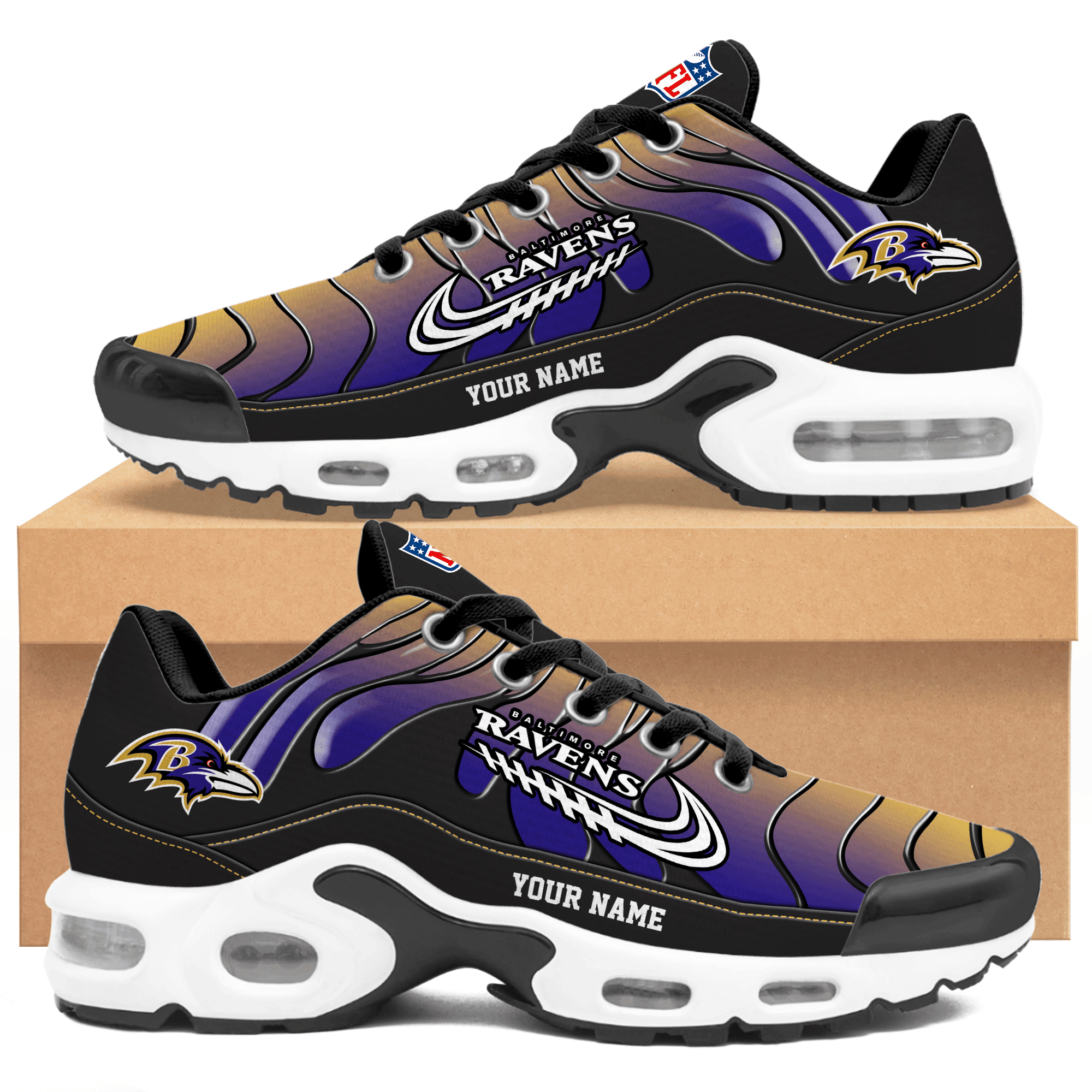 Baltimore Ravens TN Shoes Sneakers 2026