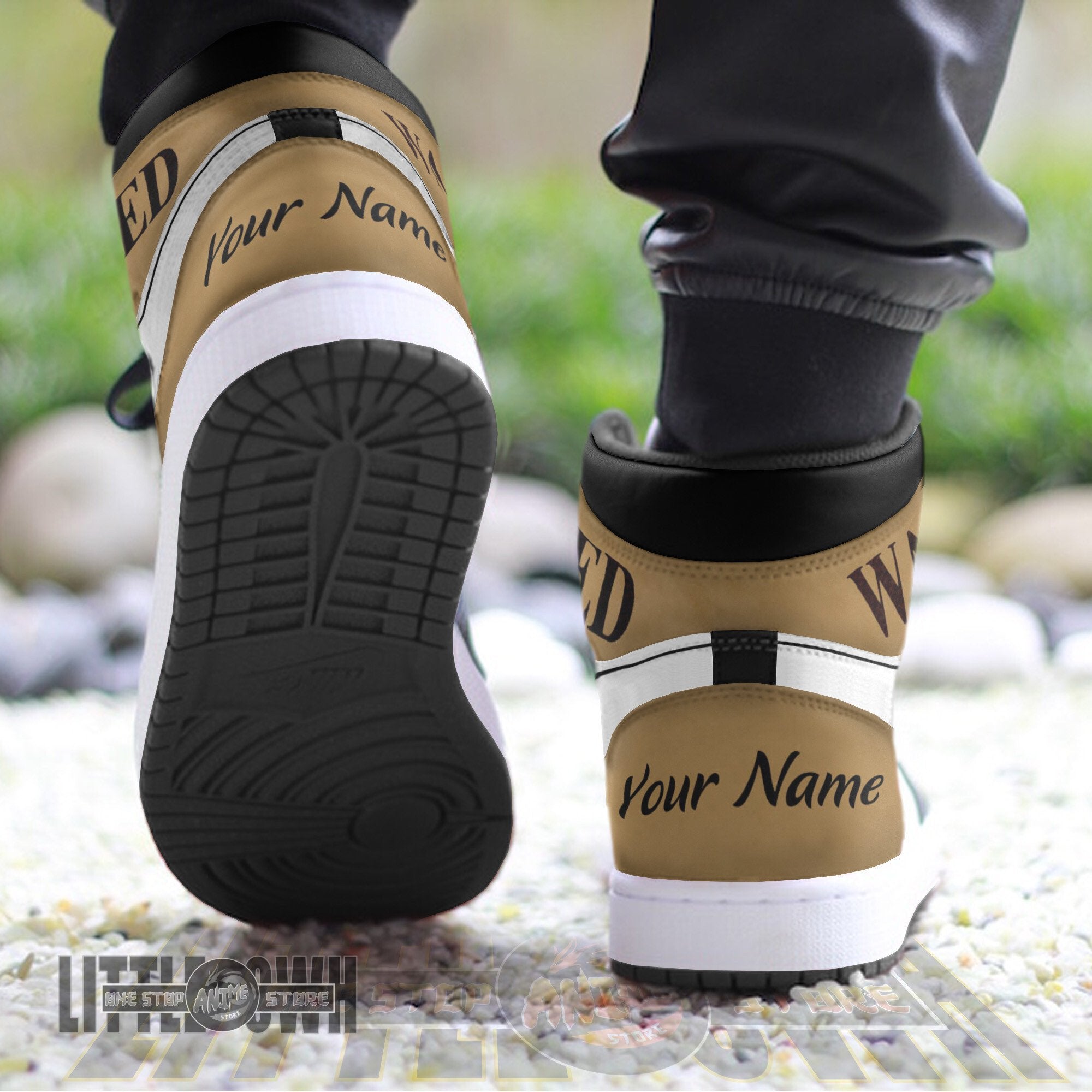 FootgearElite Boa Hancock AJ1 High Sneakers Shoes For Men And Women