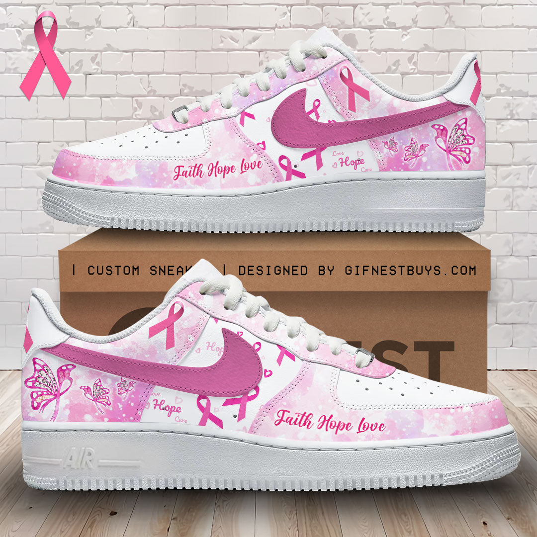 Breast Cancer Awareness Air Low-Top Sneakers Shoes 2026