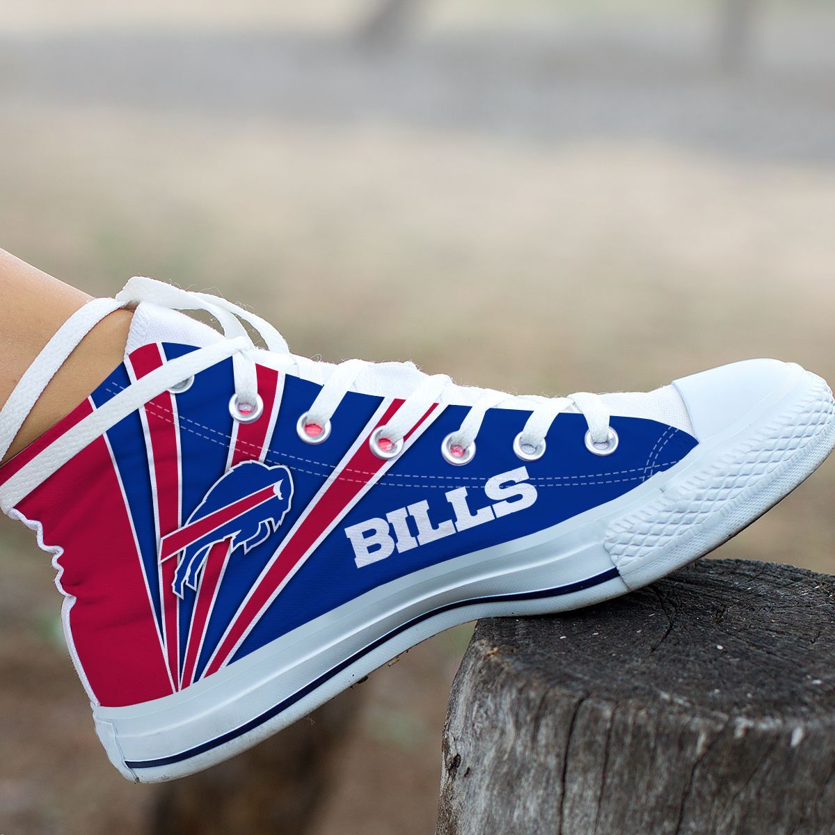 Buffalo Bills High Top Canvas Sneakers Shoes 2026