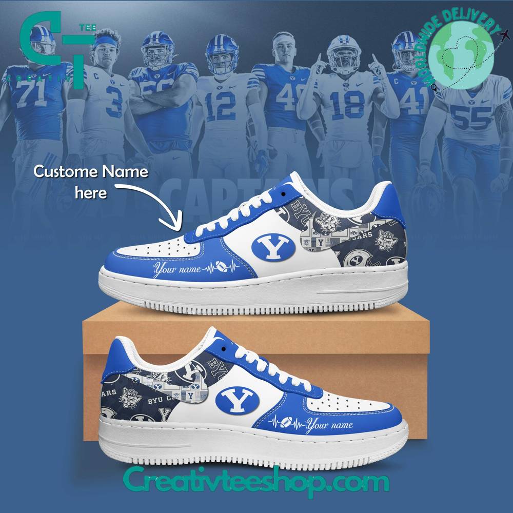 BYU Cougars Air Low-Top Sneakers Shoes 2026