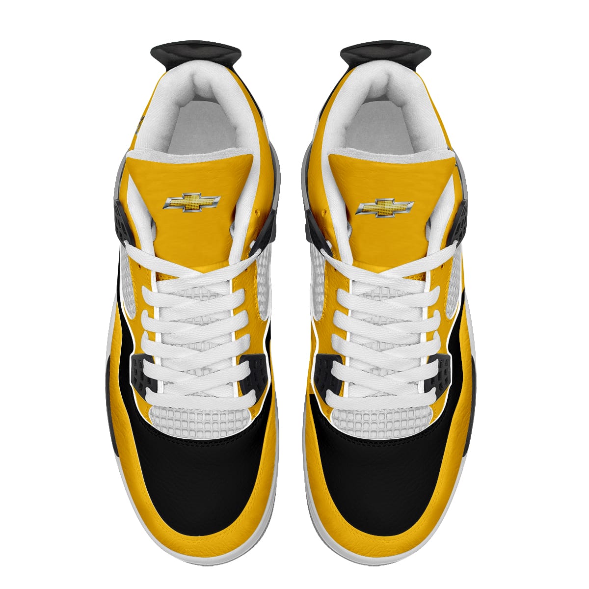 FootgearElite Chevrolet AJ4 Sneakers Shoes For Men And Women