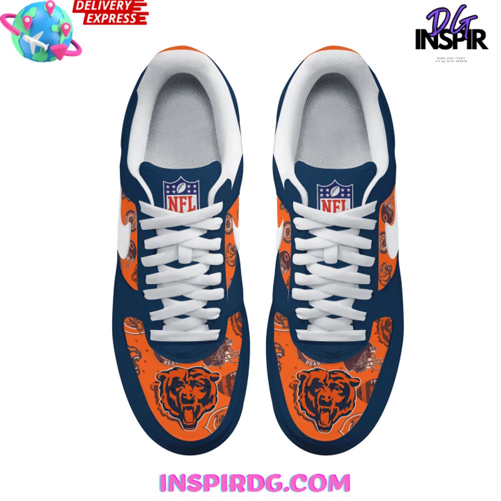 Chicago Bears Air Low-Top Sneakers Shoes 2026