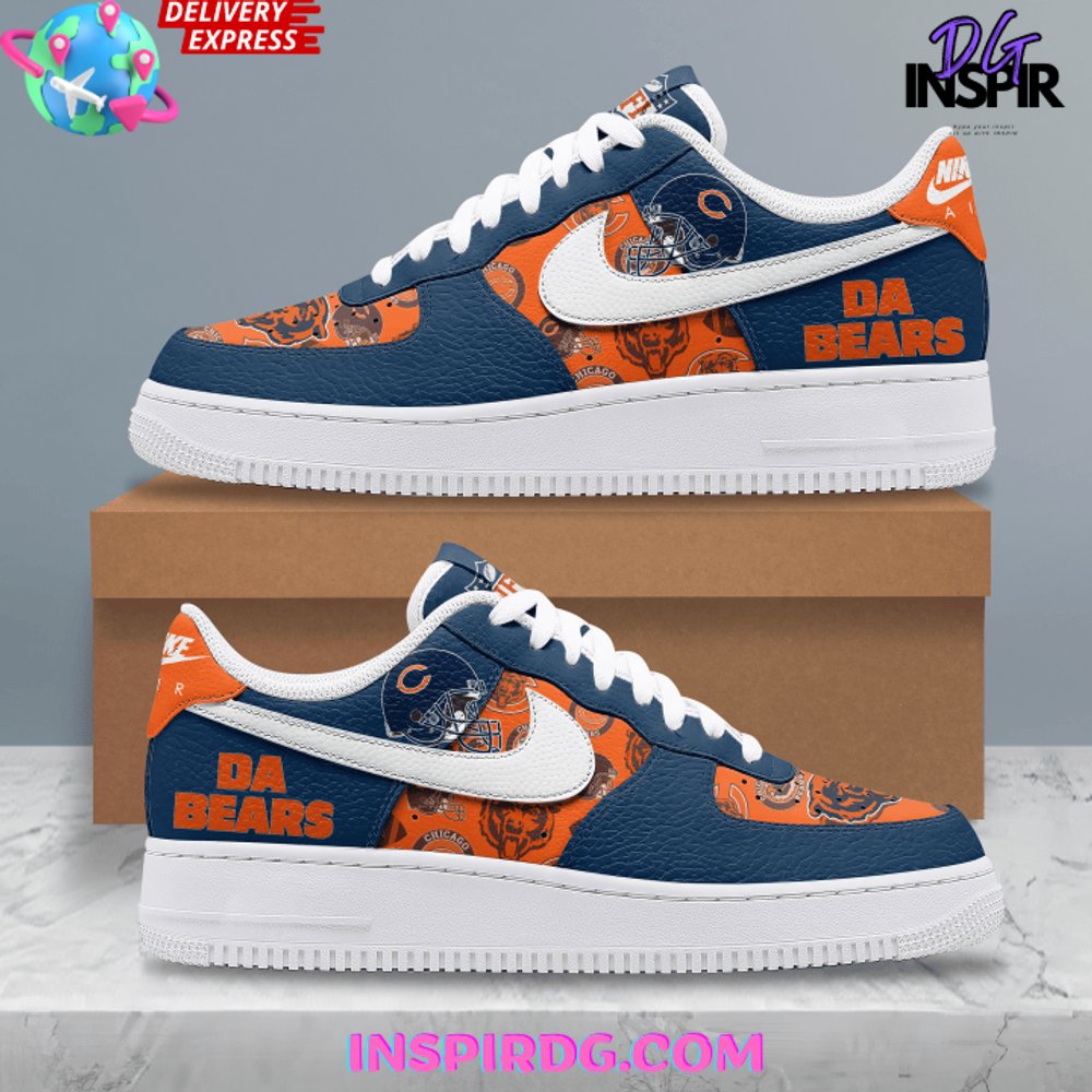 Chicago Bears Air Low-Top Sneakers Shoes 2026