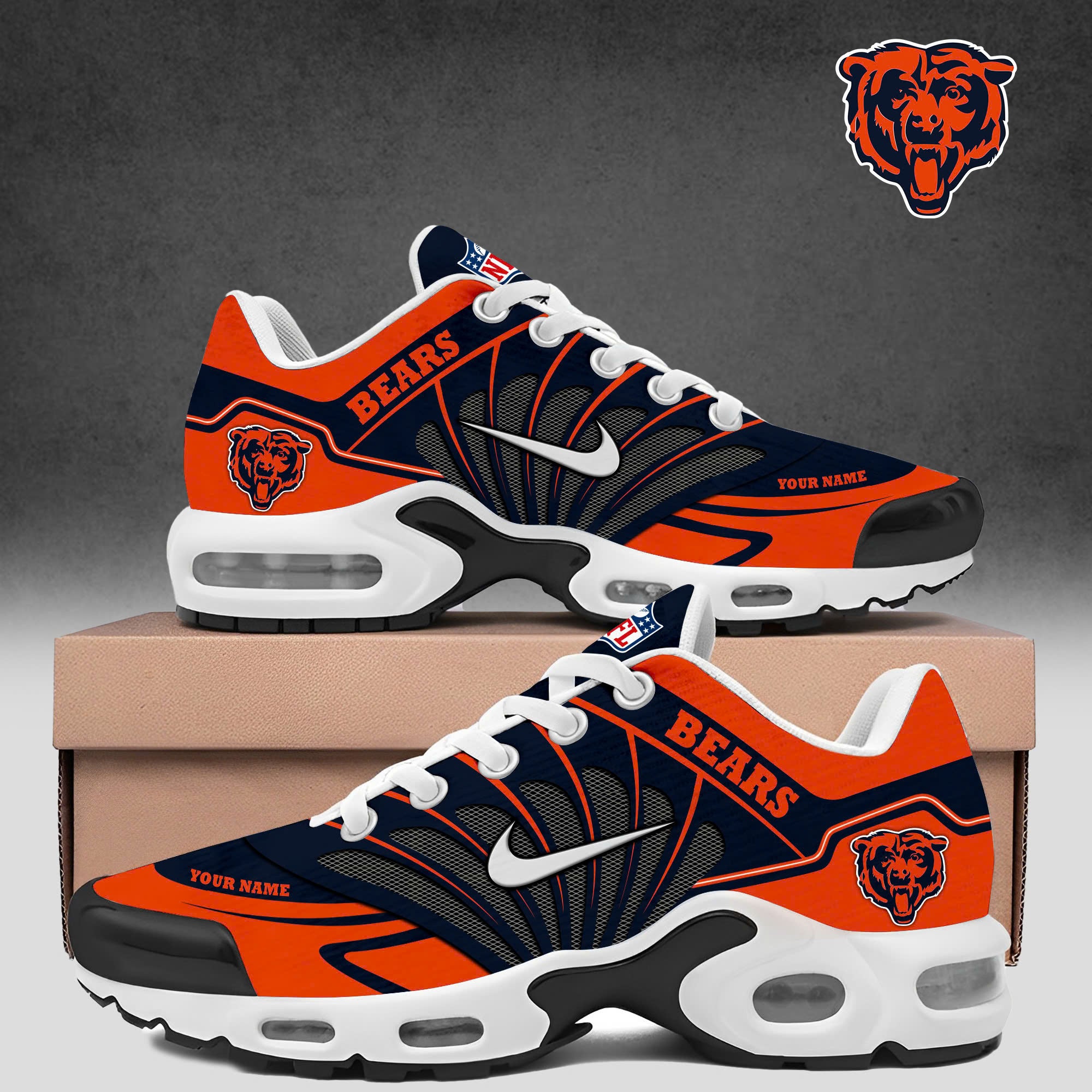 Chicago Bears TN Shoes Sneakers 2026