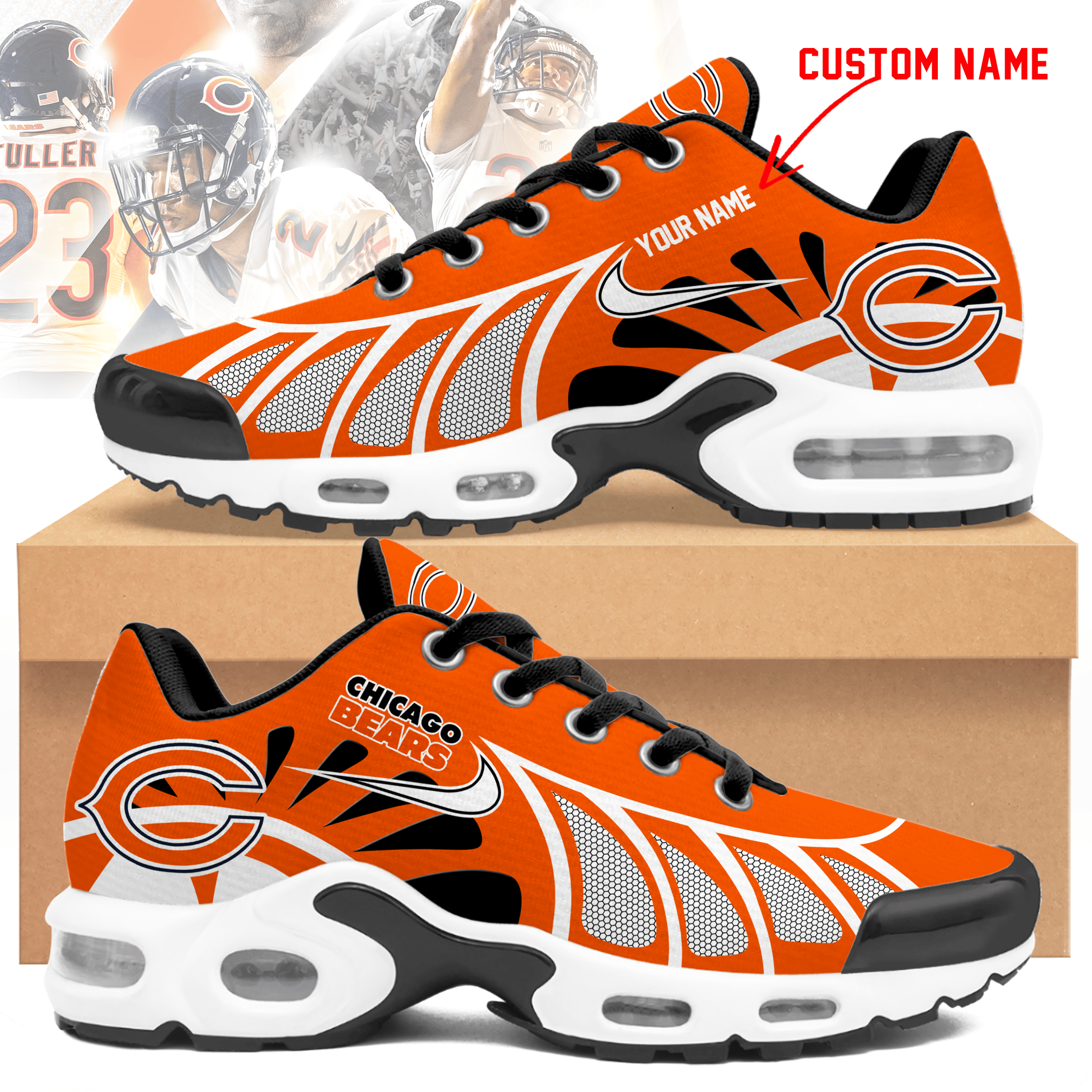 Chicago Bears TN Shoes Sneakers 2026