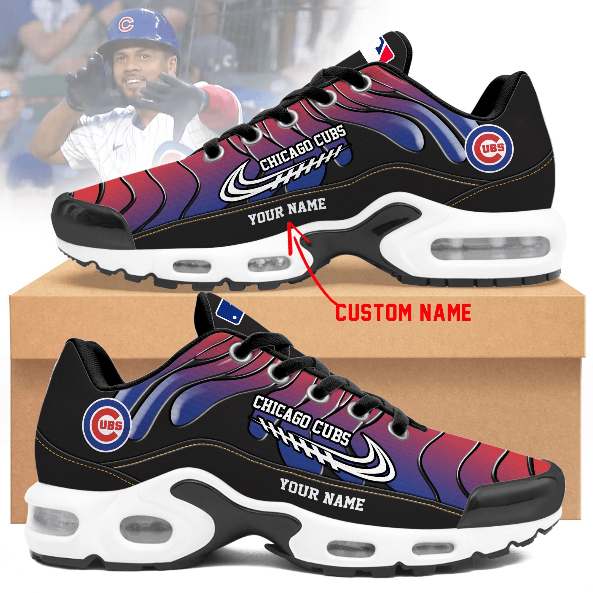 Chicago Cubs TN Shoes Sneakers 2026