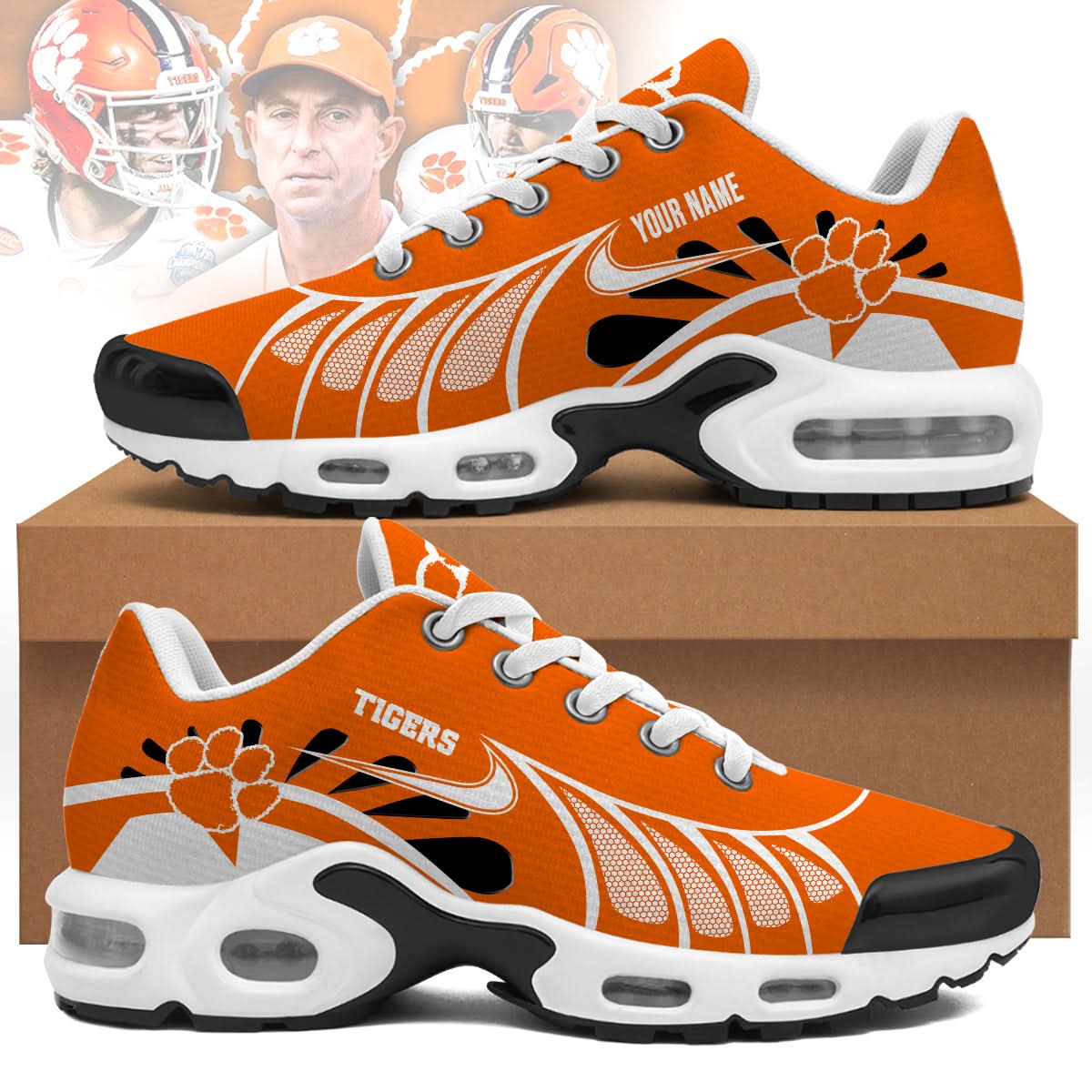 Clemson Tigers TN Shoes Sneakers 2026