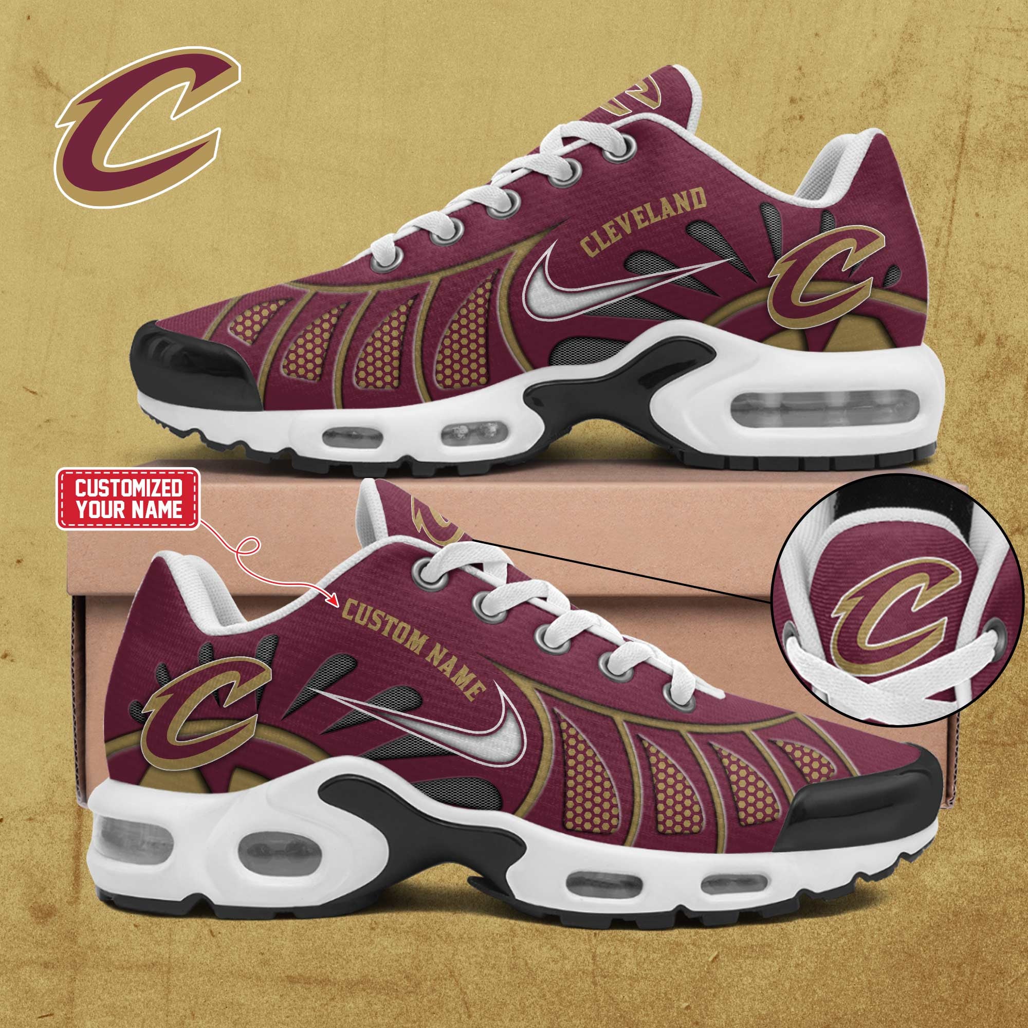 Cleveland Cavaliers TN Shoes Sneakers 2026